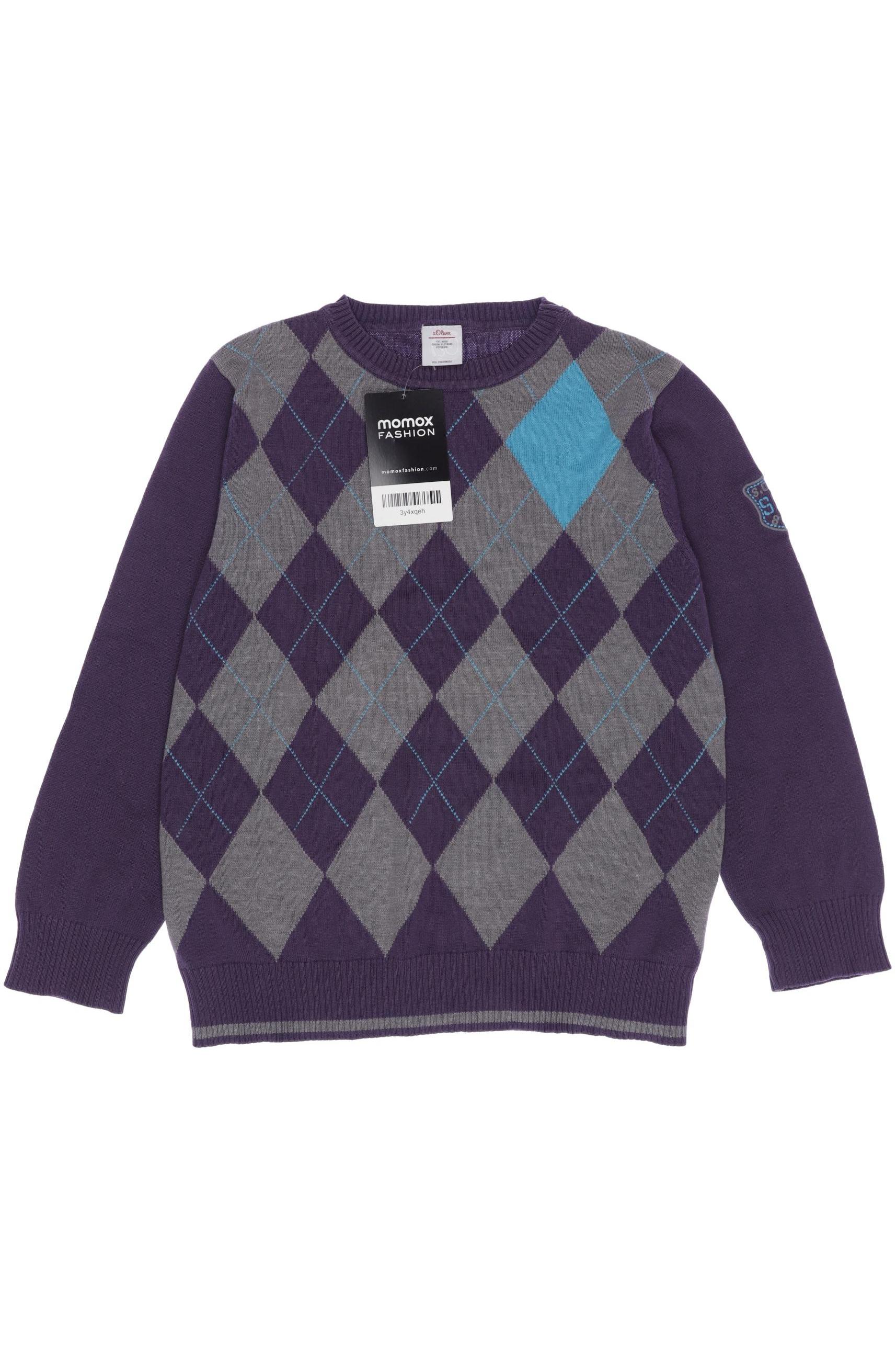 

s.Oliver Herren Pullover, flieder, Gr. 116