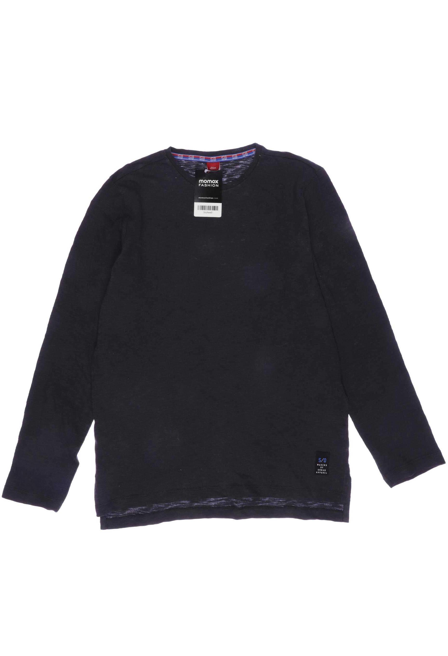 

s.Oliver Herren Langarmshirt, grau, Gr. 164
