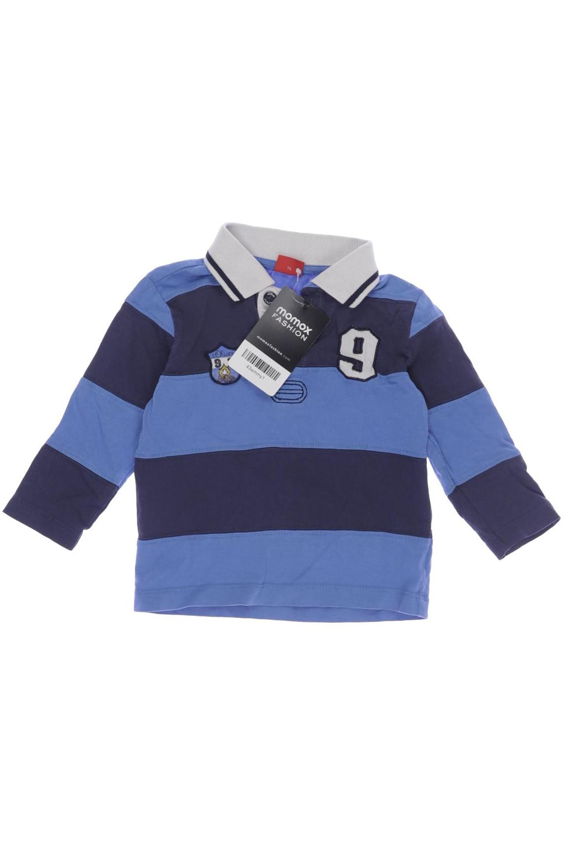 

s.Oliver Jungen Langarmshirt, marineblau