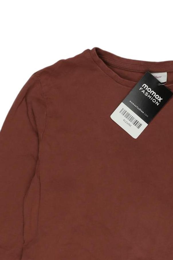 Thumbnail - s.Oliver Jungen Langarmshirt, braun, Gr. 152