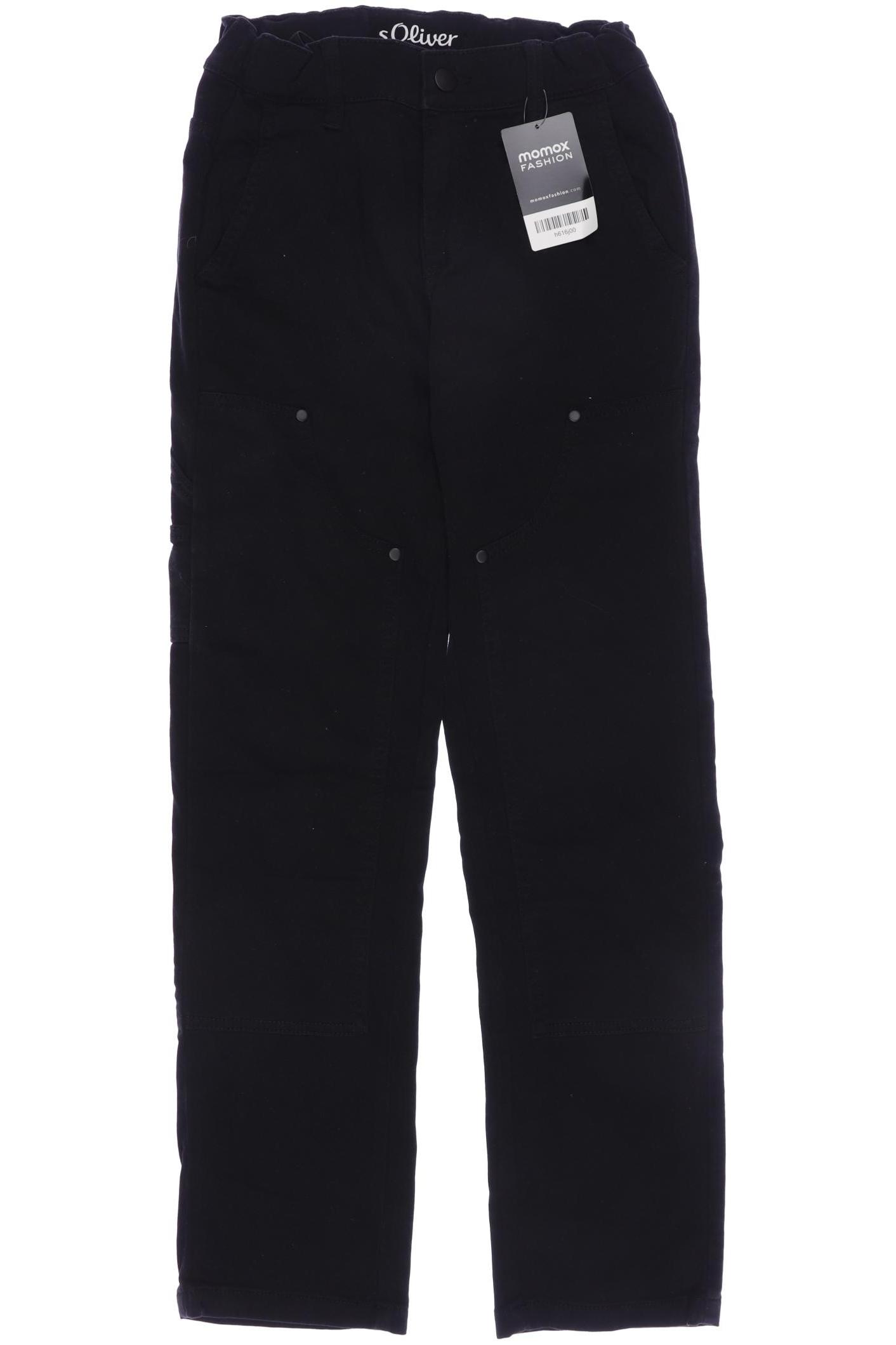 

s.Oliver Herren Jeans, schwarz, Gr. 152
