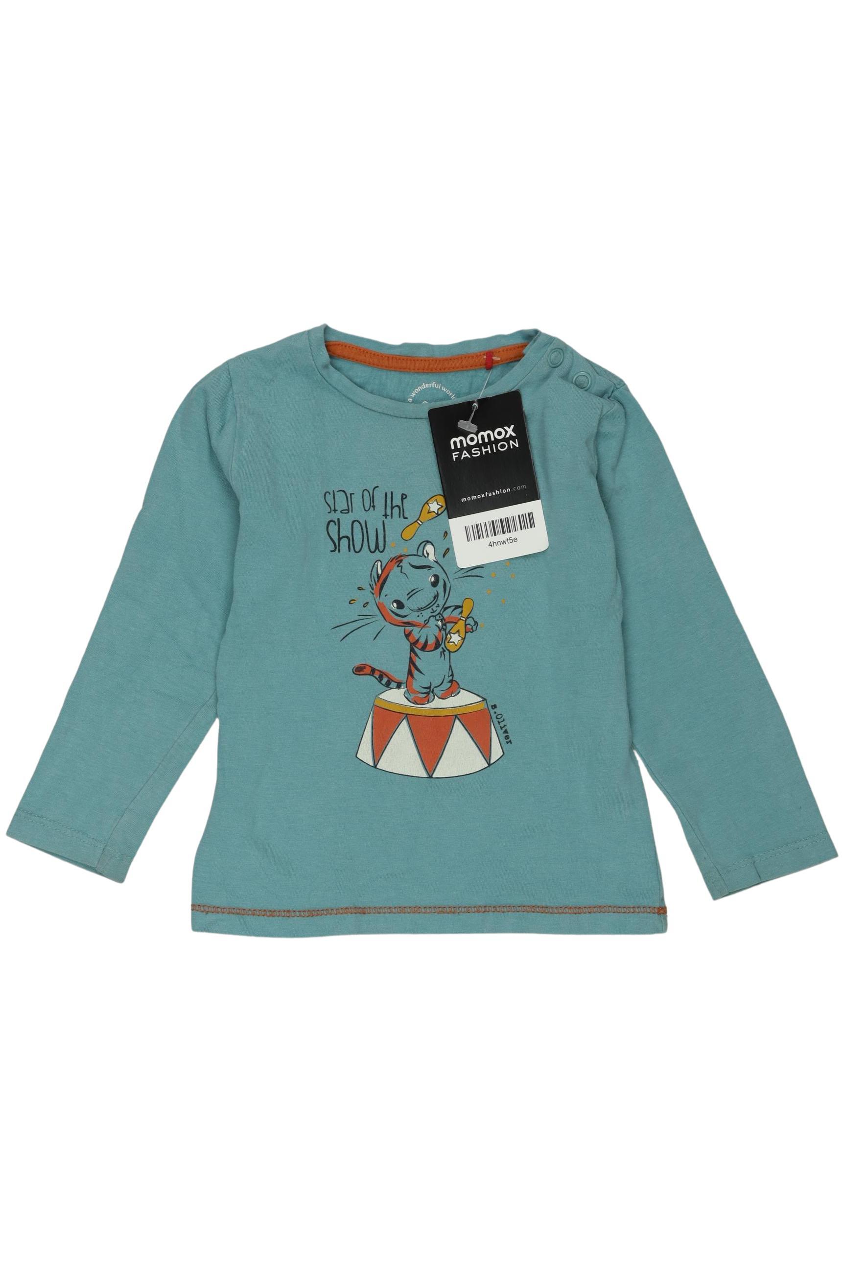 

s.Oliver Jungen Langarmshirt, türkis, Gr. 86