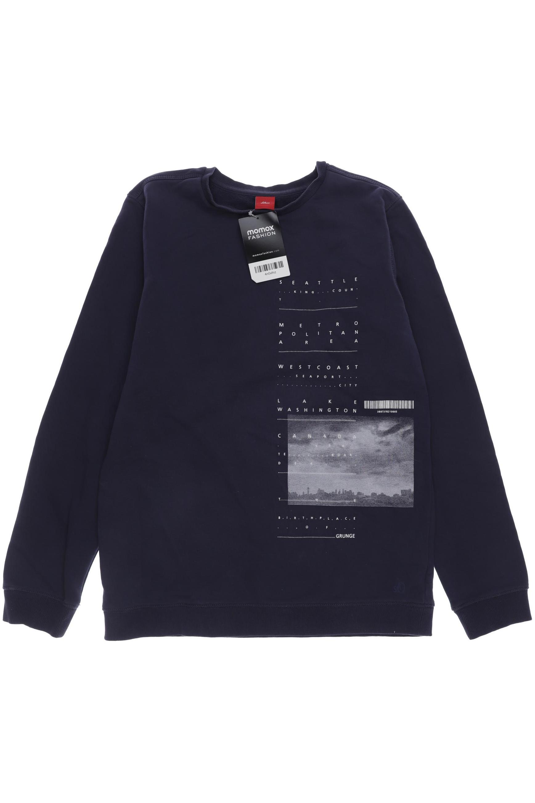 

s.Oliver Herren Hoodies & Sweater, marineblau, Gr. 152