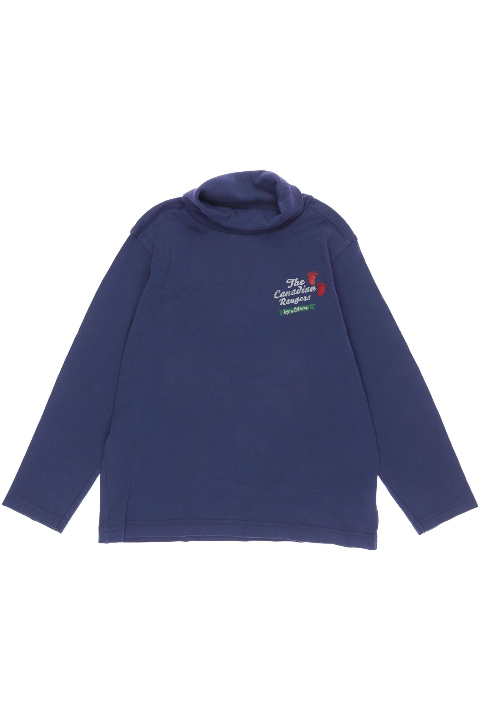 

s.Oliver Herren Langarmshirt, blau, Gr. 128