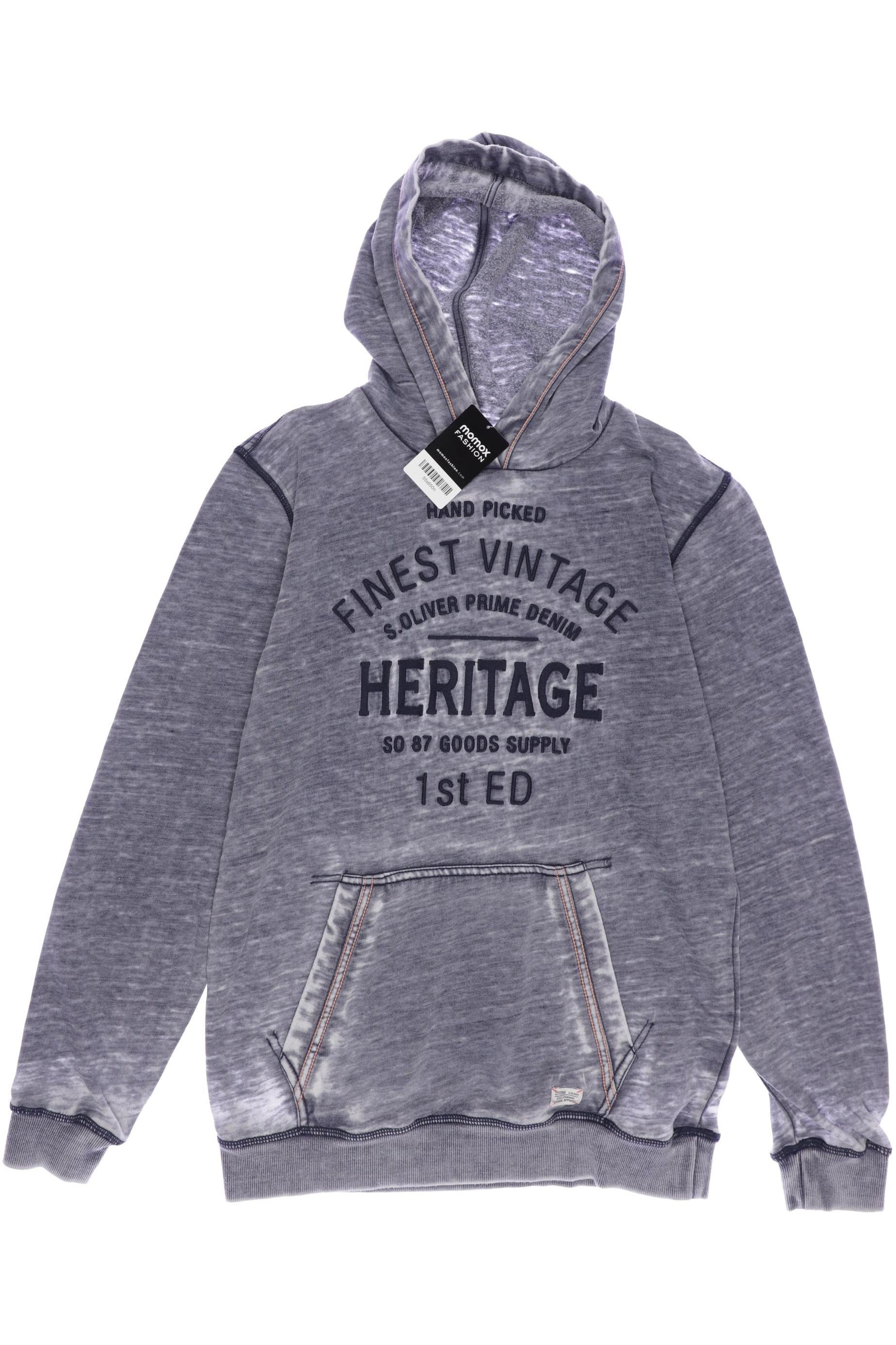 

s.Oliver Herren Hoodies & Sweater, grau, Gr. 176