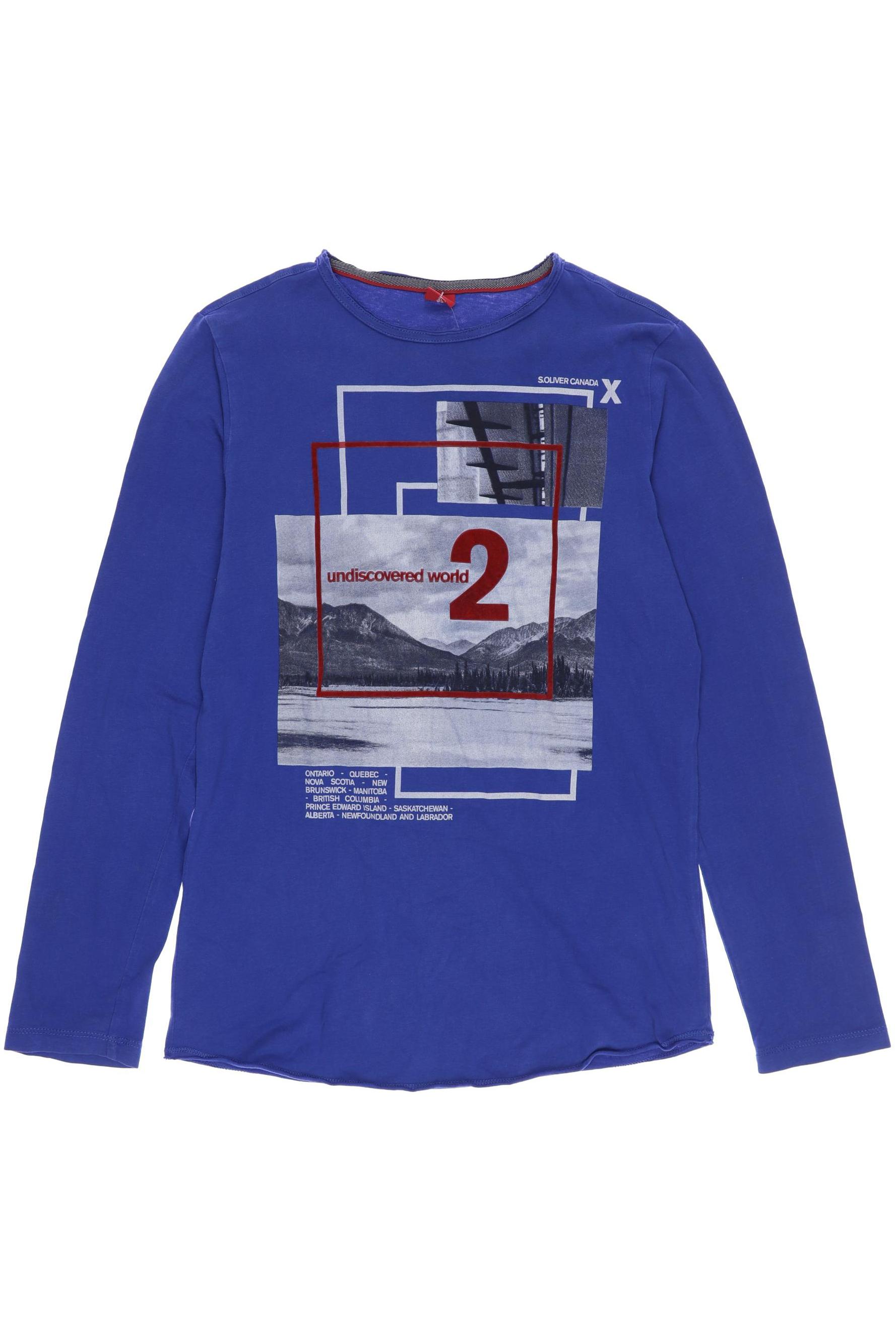 

s.Oliver Jungen Langarmshirt, blau