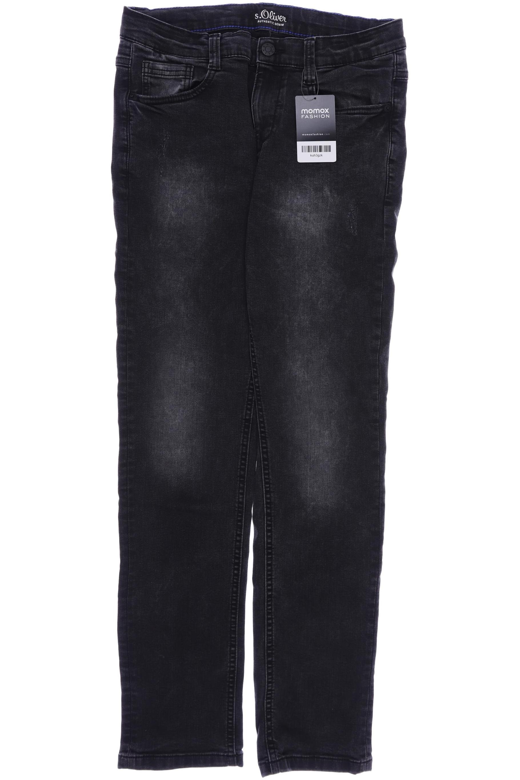 

s.Oliver Jungen Jeans, schwarz