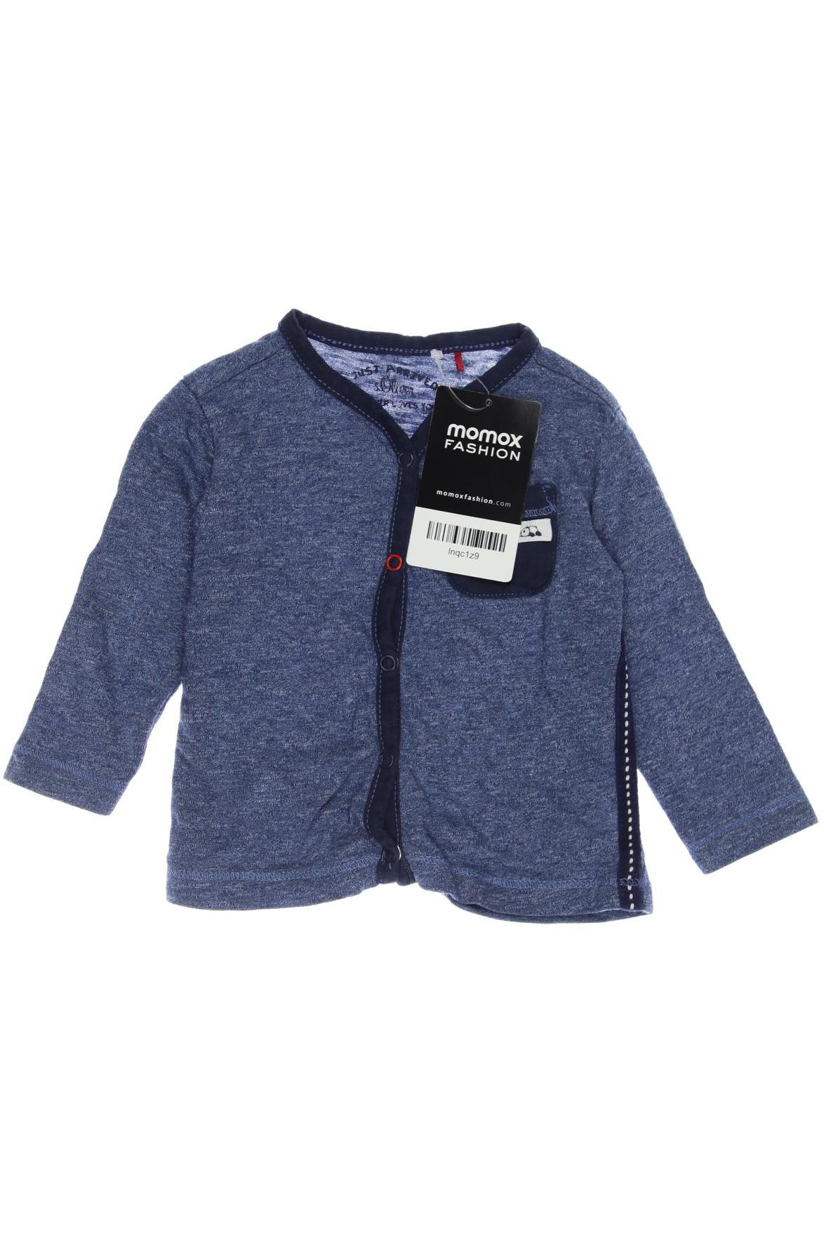 

s.Oliver Jungen Strickjacke, blau, Gr. 62