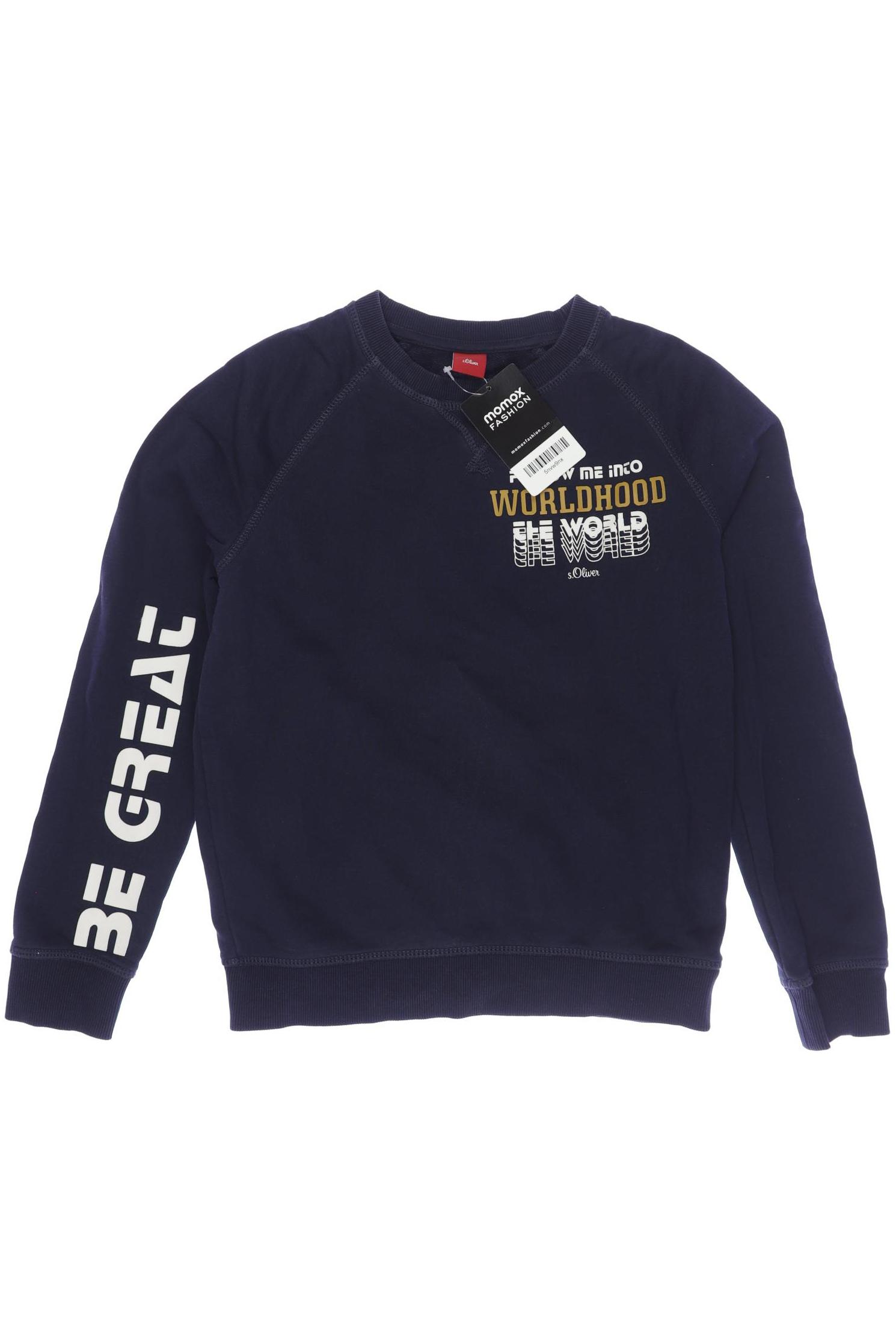 

s.Oliver Herren Hoodies & Sweater, marineblau, Gr. 140