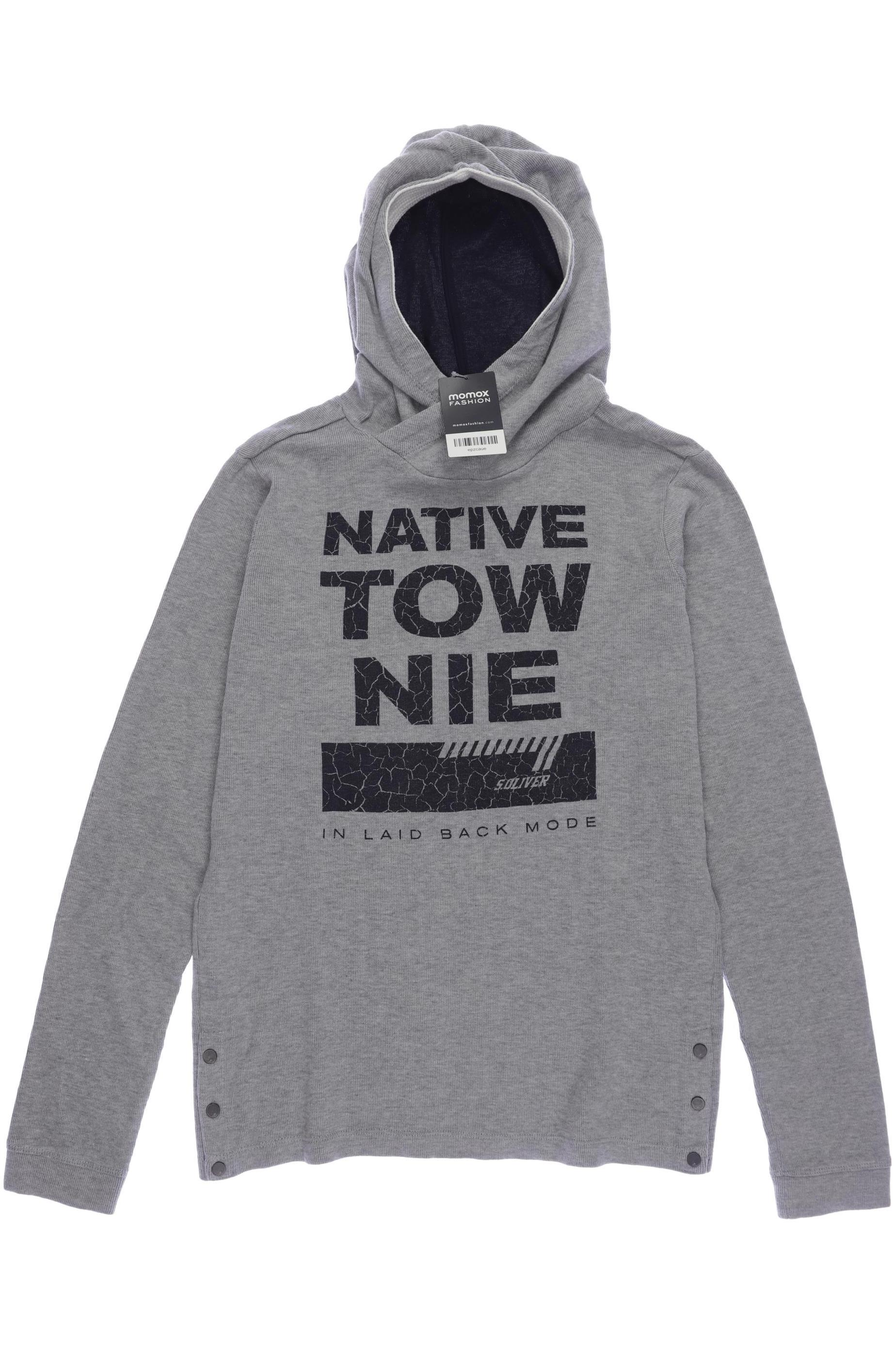 

s.Oliver Herren Hoodies & Sweater, grau, Gr. 176