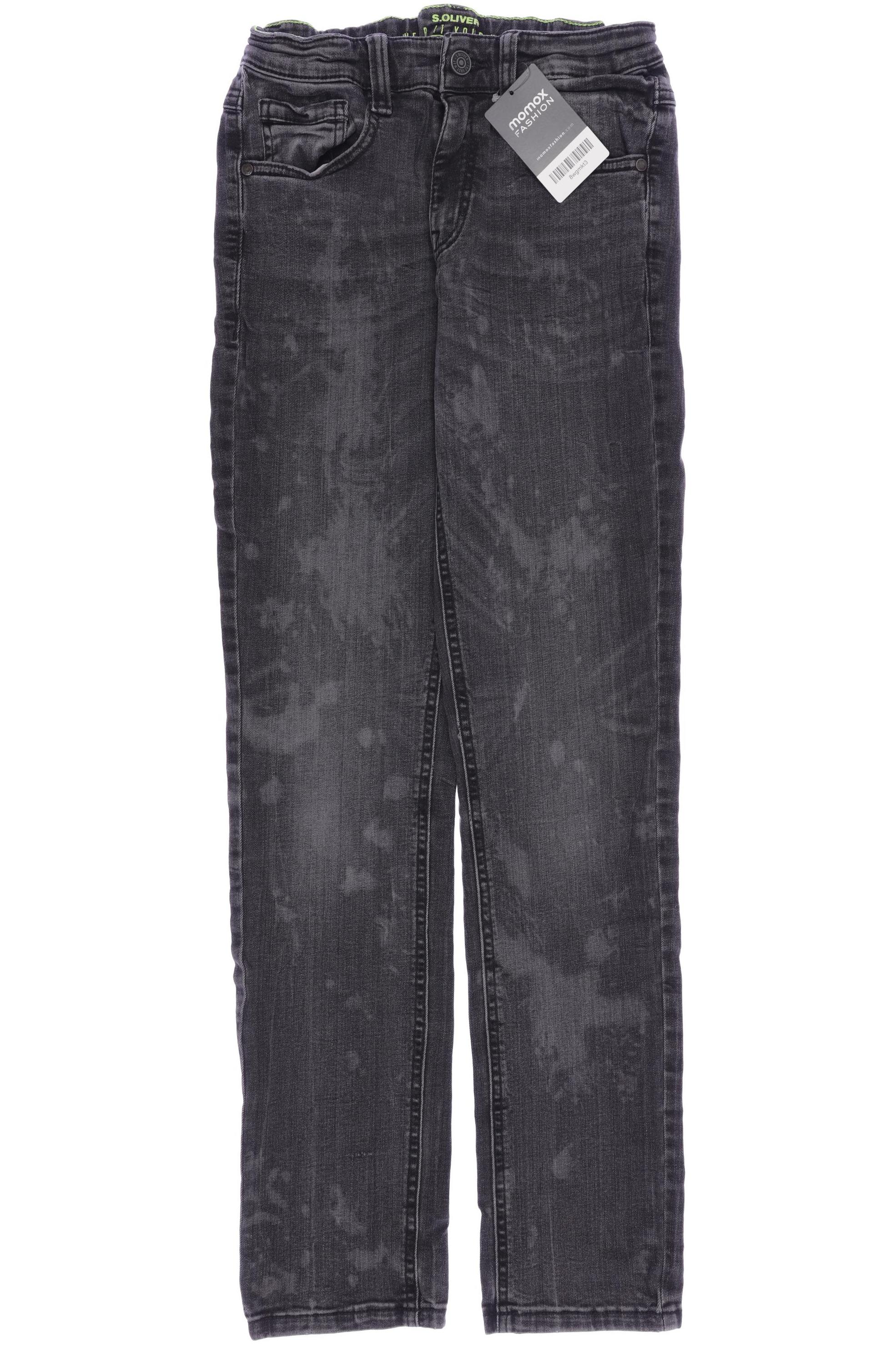 

s.Oliver Jungen Jeans, schwarz