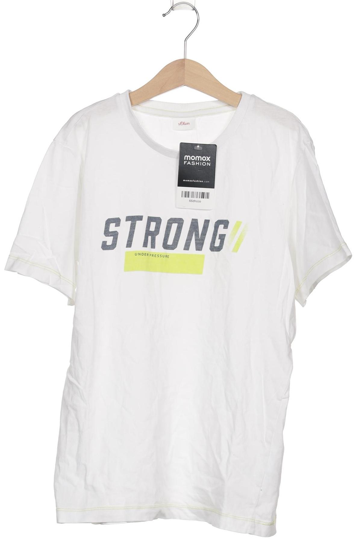 

s.Oliver Herren T-Shirt, weiß, Gr. 140