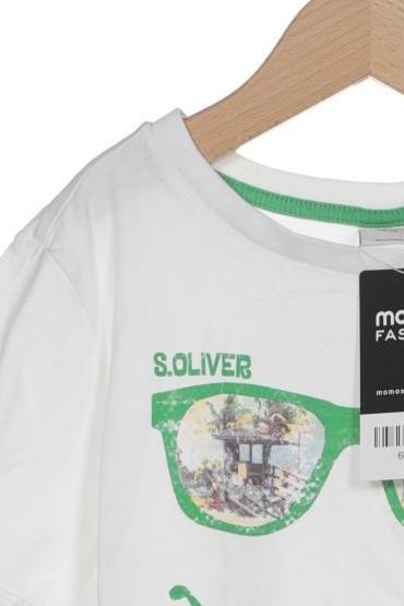 Thumbnail - s.Oliver Jungen T-Shirt, weiß, Gr. 128