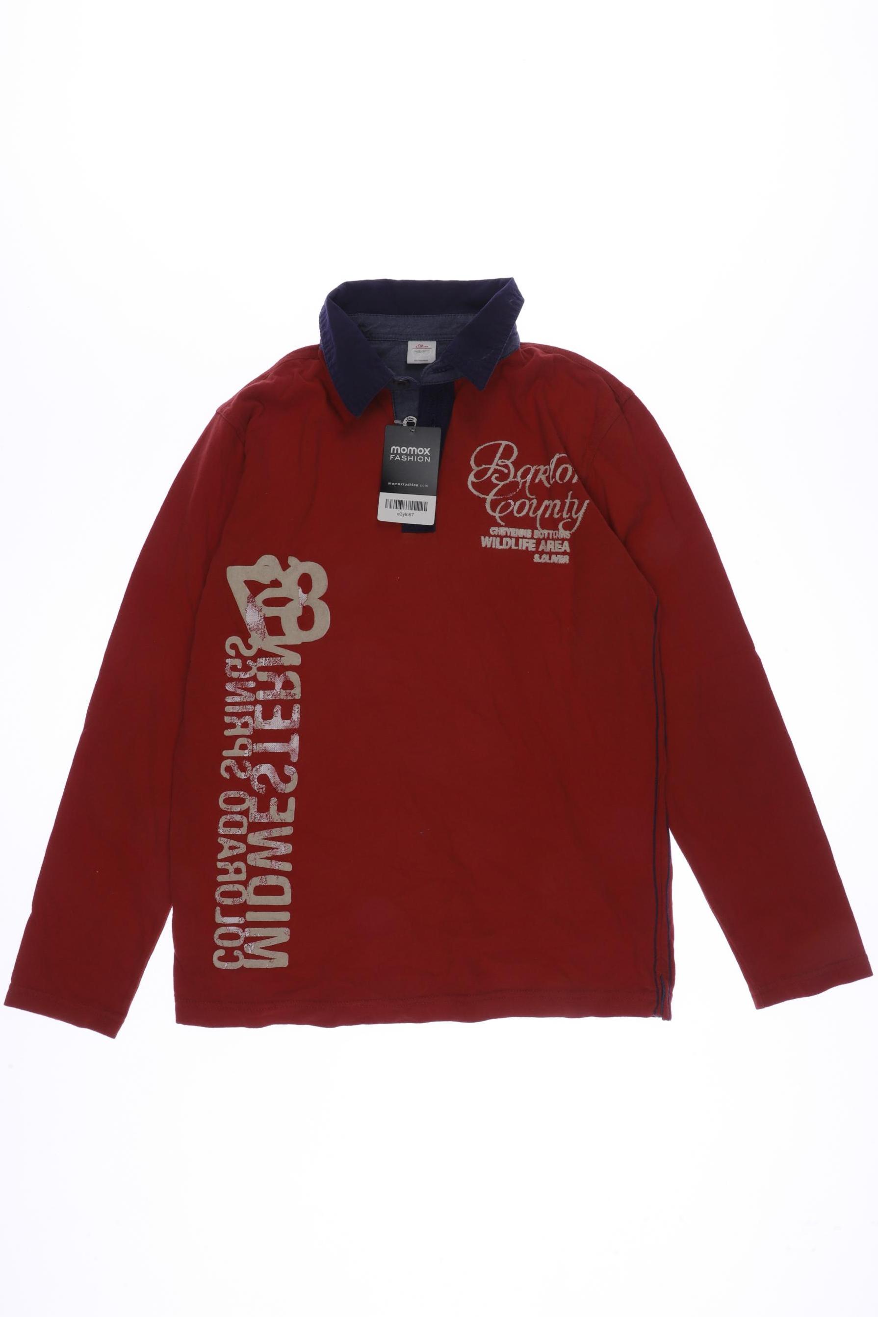 

s.Oliver Herren Poloshirt, rot, Gr. 152