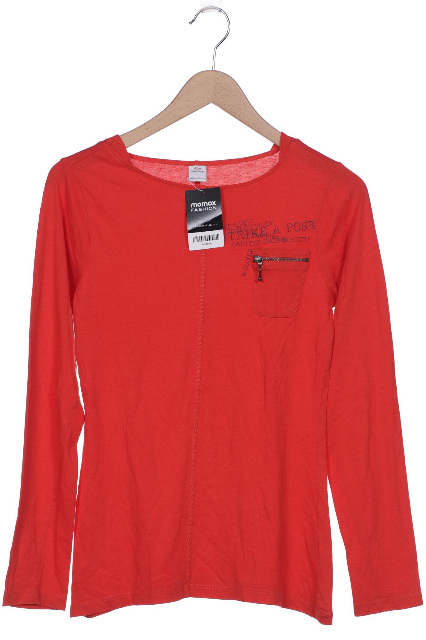 

s.Oliver Jungen Langarmshirt, rot