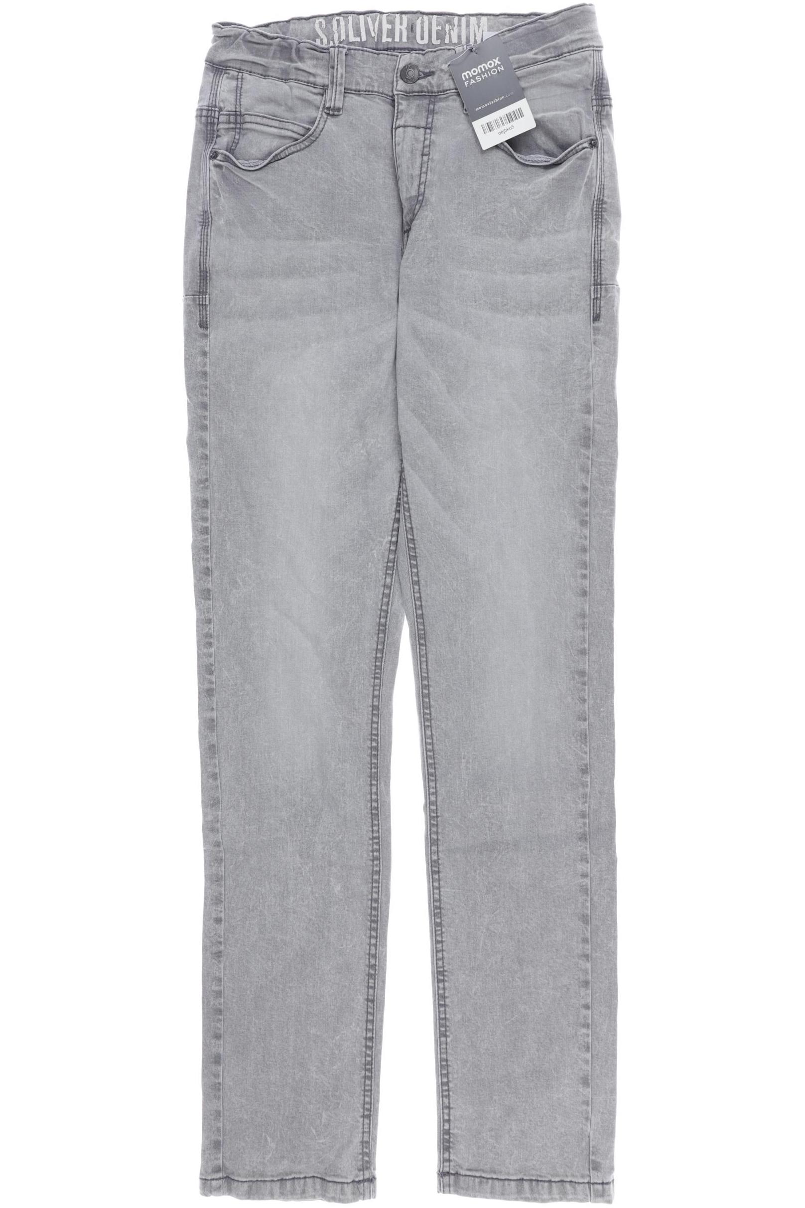 

s.Oliver Herren Jeans, grau, Gr. 176