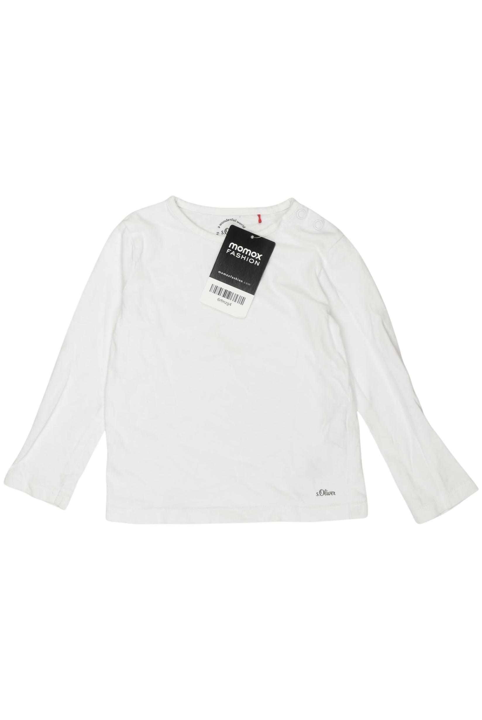 

s.Oliver Jungen Langarmshirt, weiß, Gr. 86