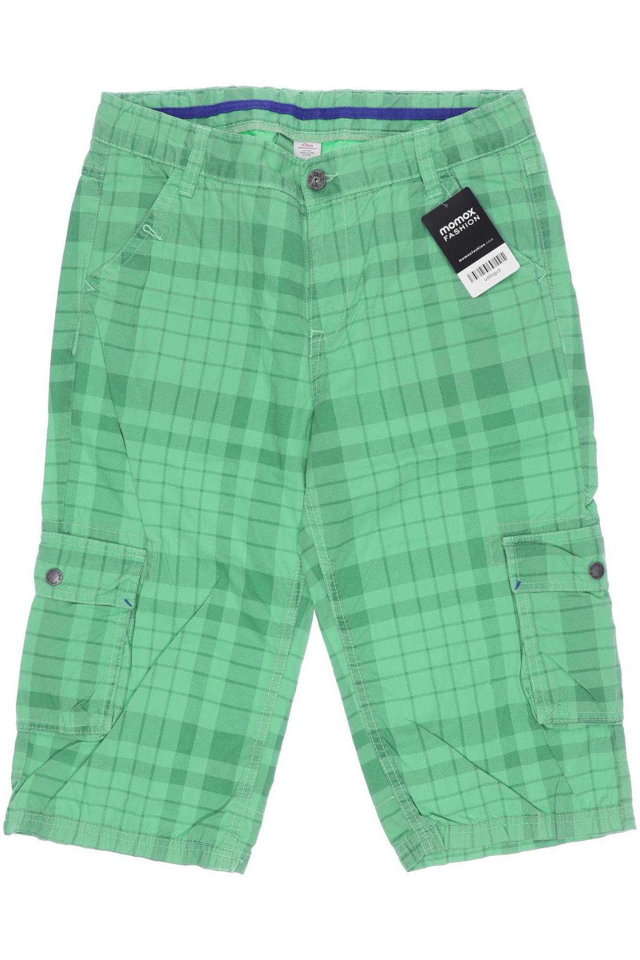 

s.Oliver Herren Shorts, grün, Gr. 170