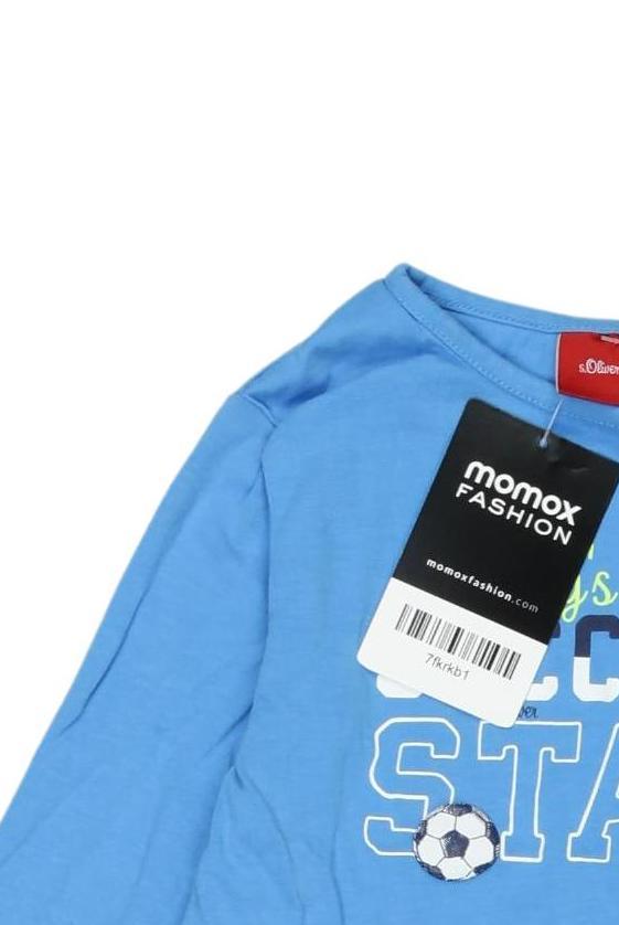 Thumbnail - s.Oliver Jungen Langarmshirt, hellblau, Gr. 86