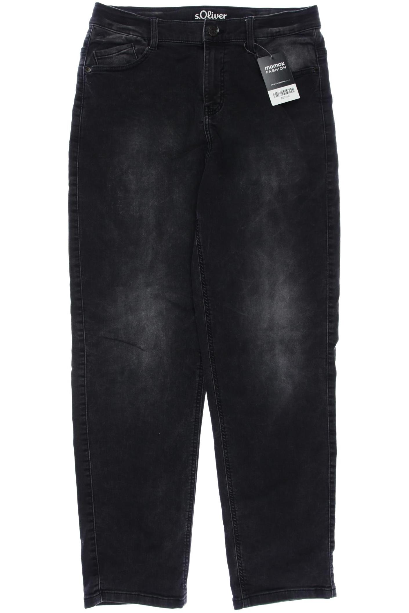 

s.Oliver Herren Jeans, schwarz, Gr. 176