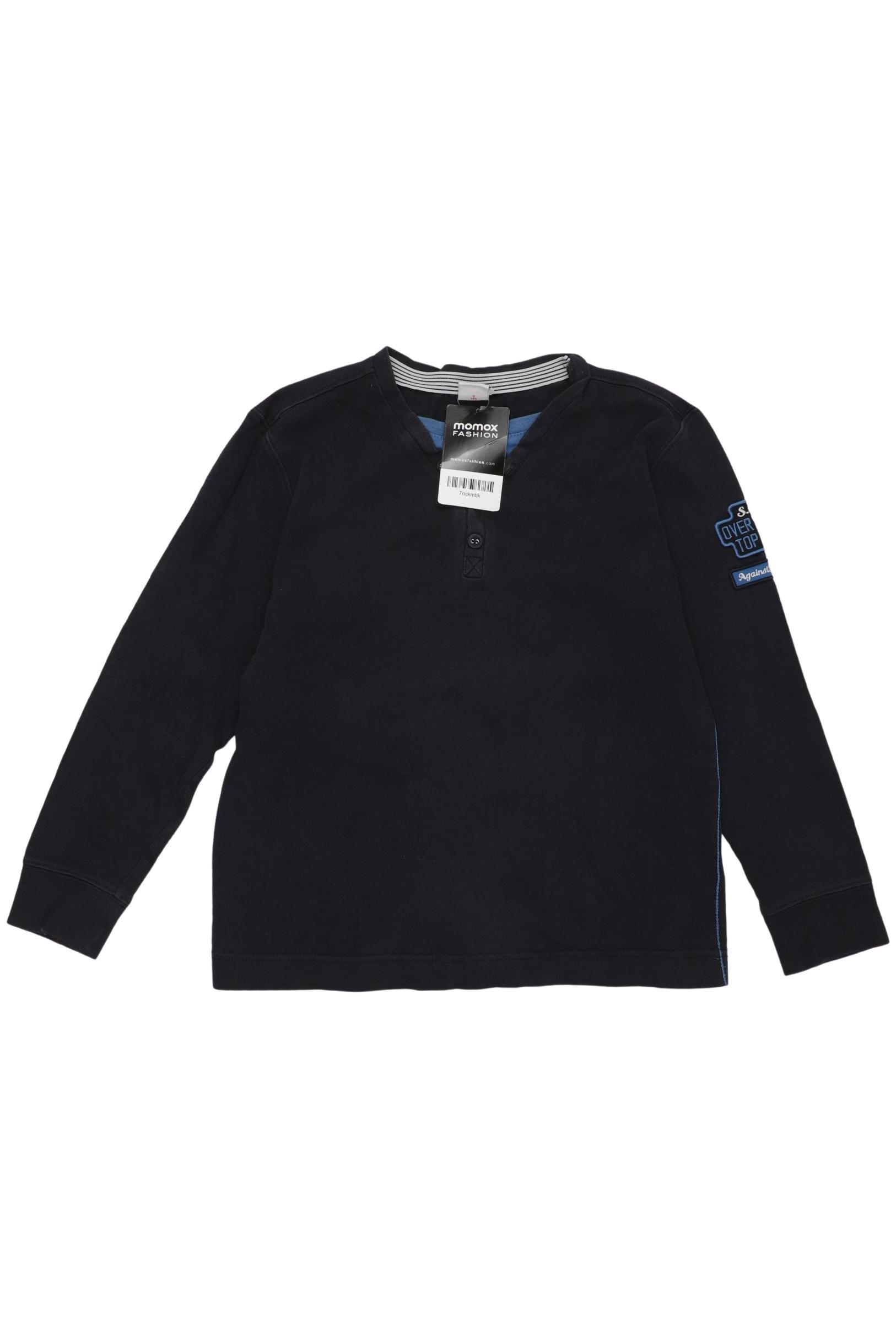 

s.Oliver Herren Langarmshirt, schwarz, Gr. 140