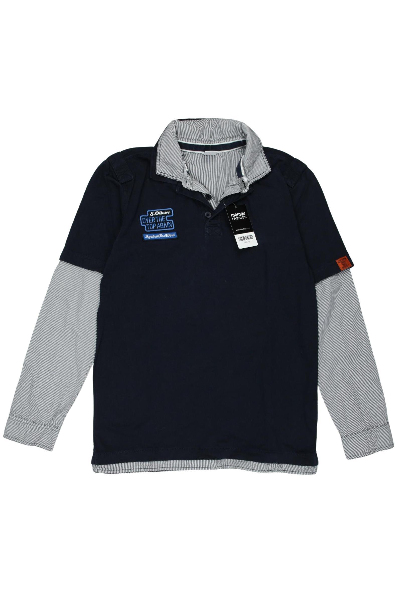 

s.Oliver Herren Poloshirt, marineblau, Gr. 164