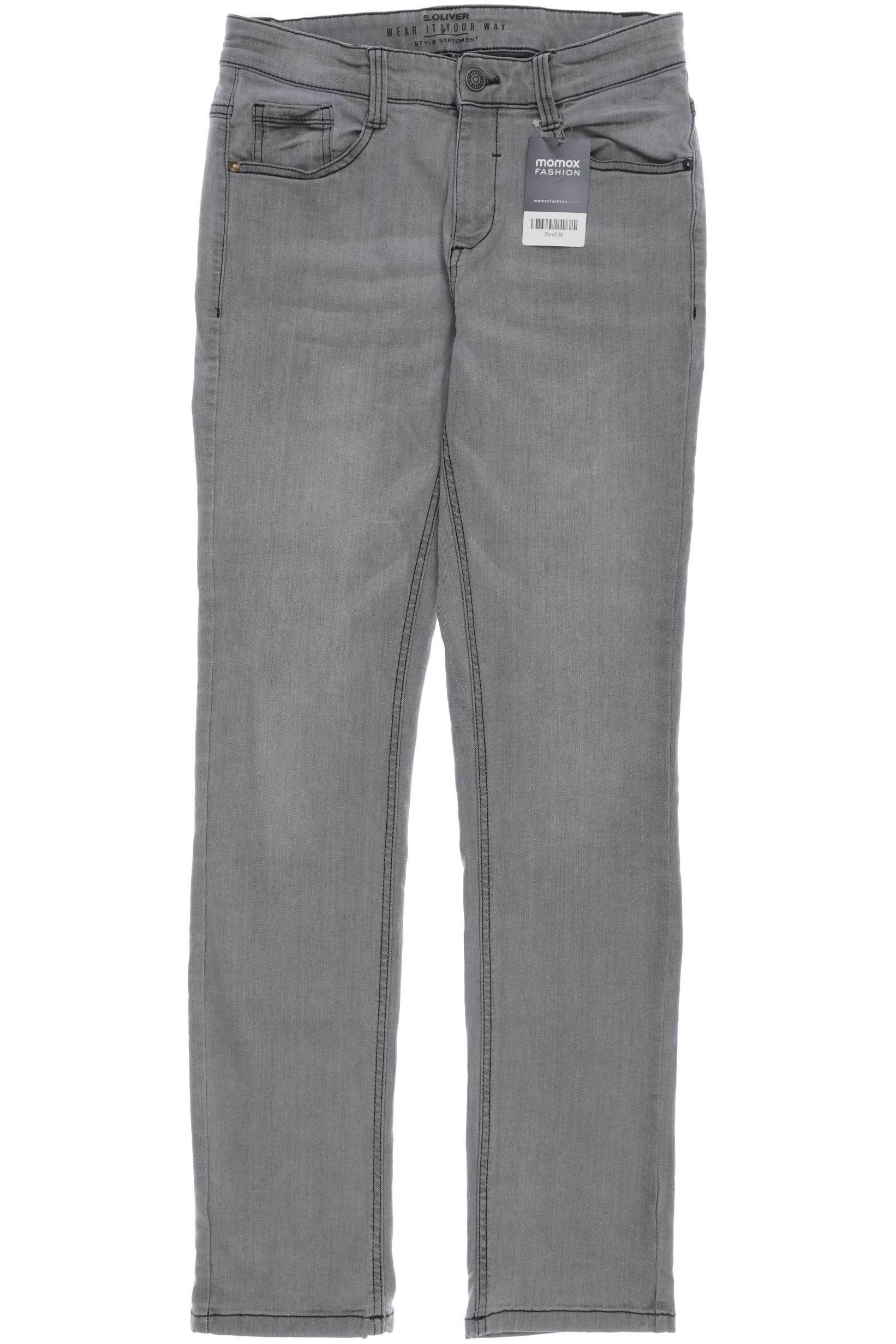 

s.Oliver Herren Jeans, grau, Gr. 176