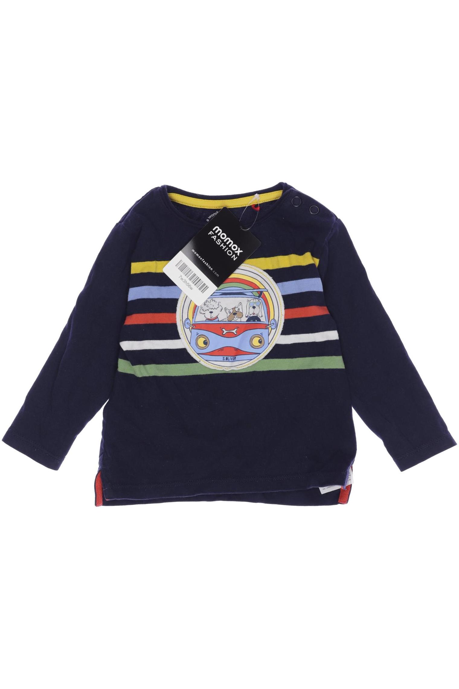 

s.Oliver Herren Langarmshirt, marineblau, Gr. 68