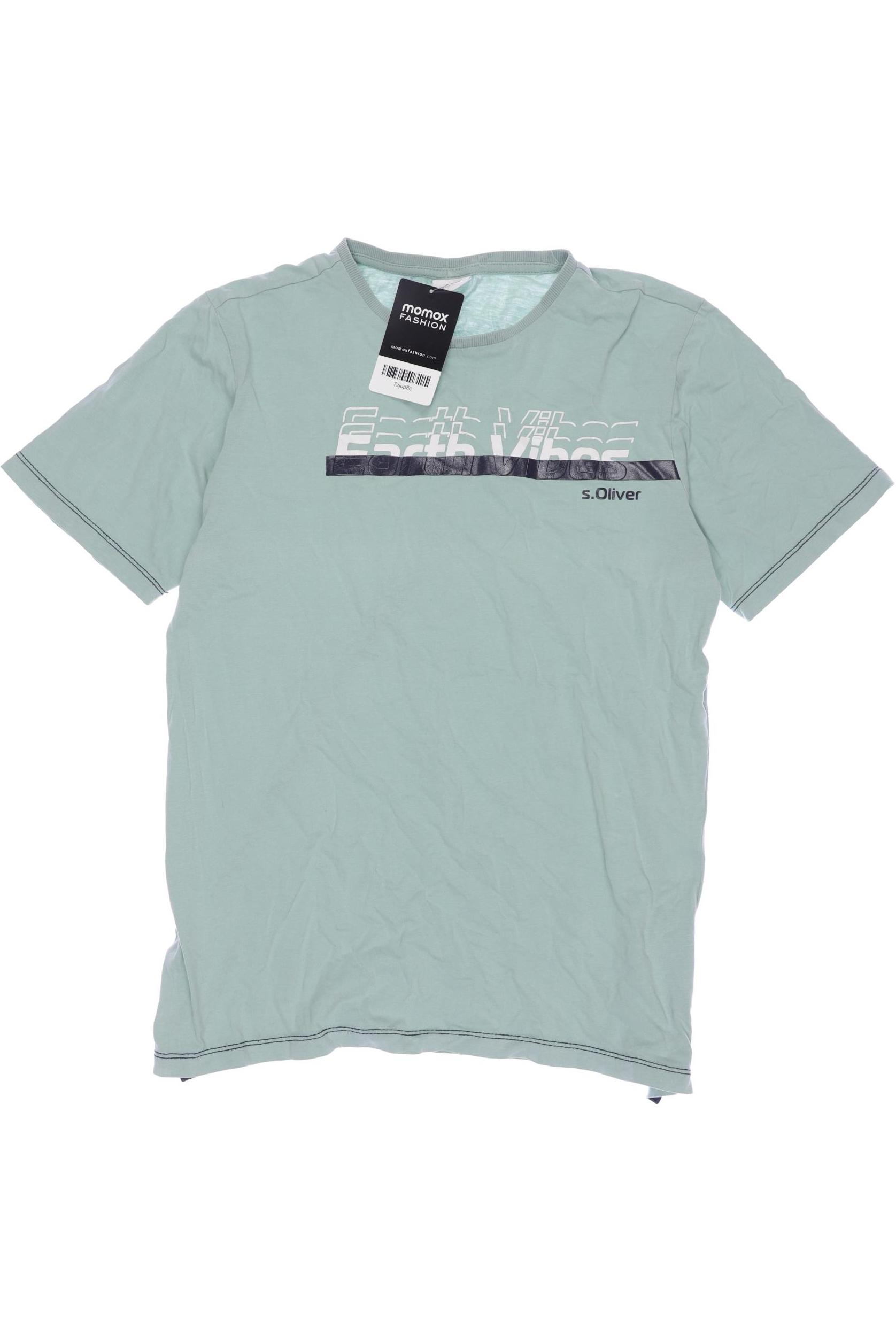 

s.Oliver Herren T-Shirt, grün, Gr. 164