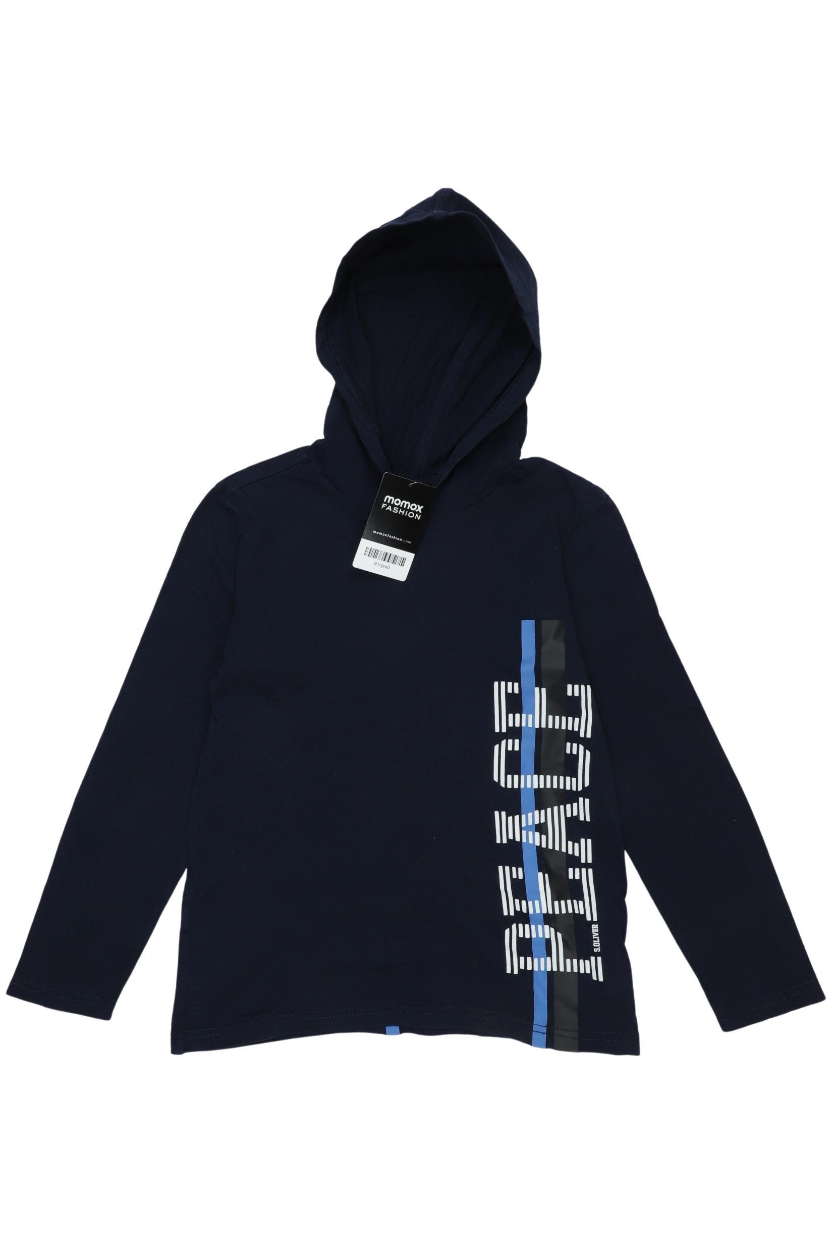 

s.Oliver Jungen Langarmshirt, marineblau, Gr. 140