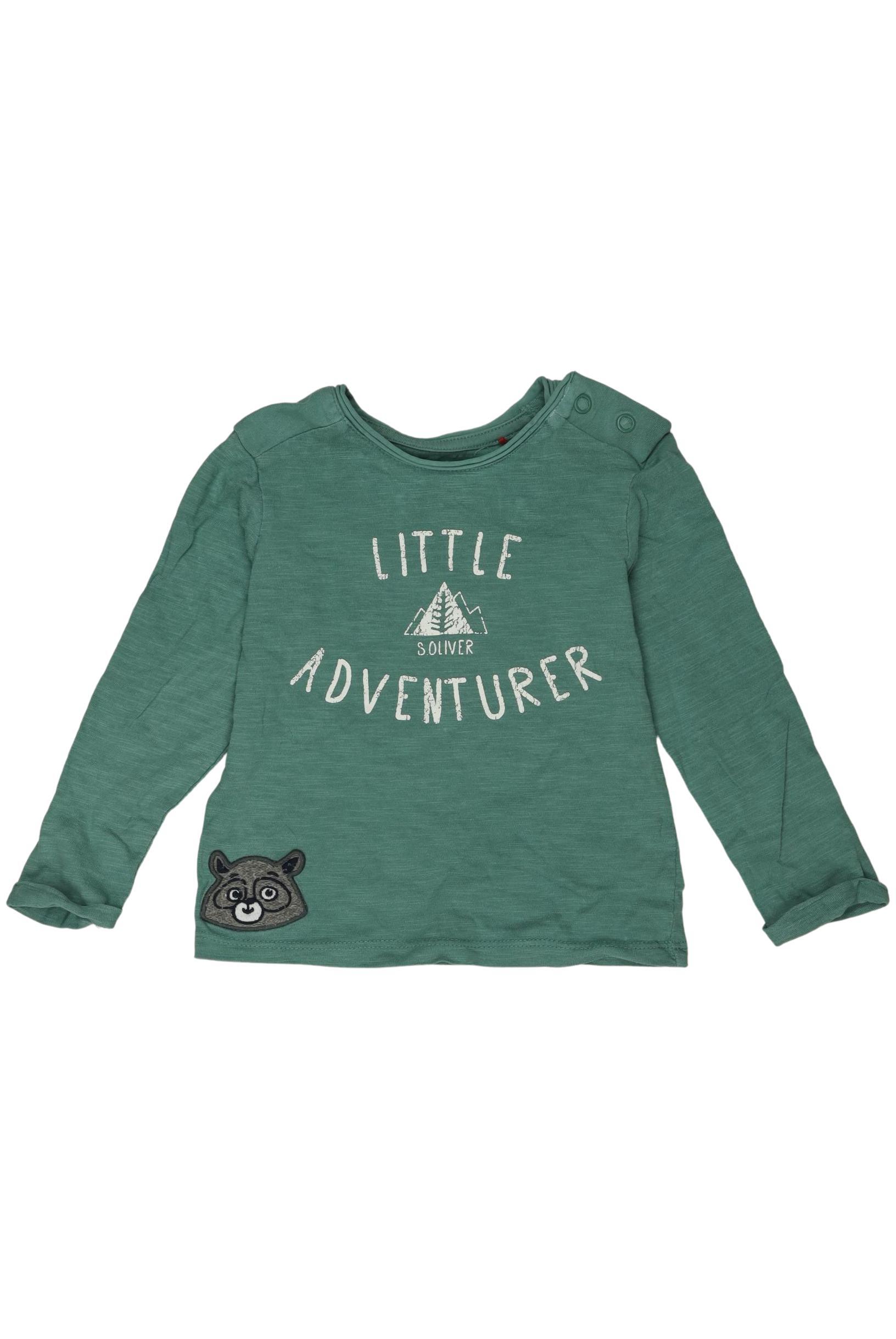 

s.Oliver Jungen Langarmshirt, grün, Gr. 80