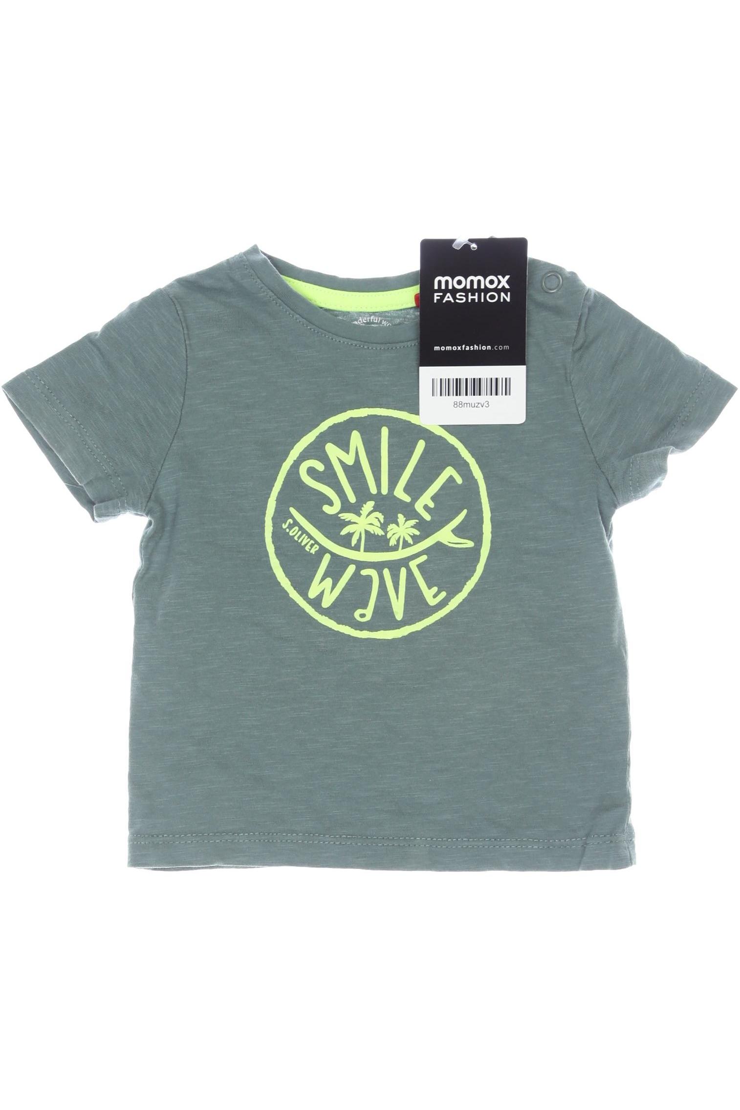 

s.Oliver Herren T-Shirt, grün, Gr. 62