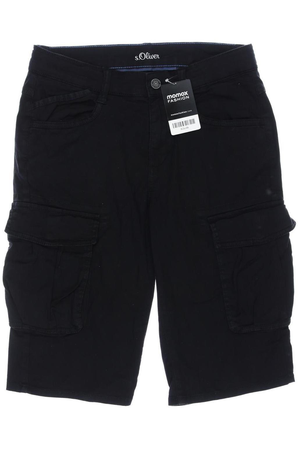 

s.Oliver Herren Shorts, schwarz, Gr. 176