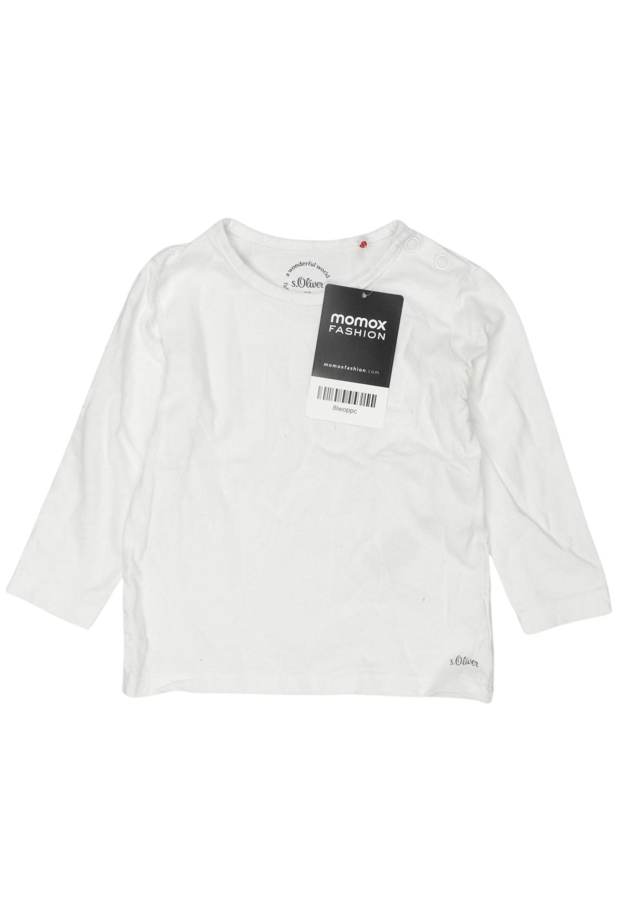 

s.Oliver Jungen Langarmshirt, weiß, Gr. 68