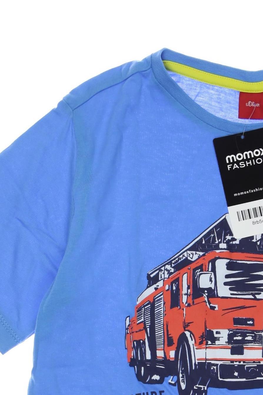Thumbnail - s.Oliver Herren T-Shirt, blau, Gr. 128