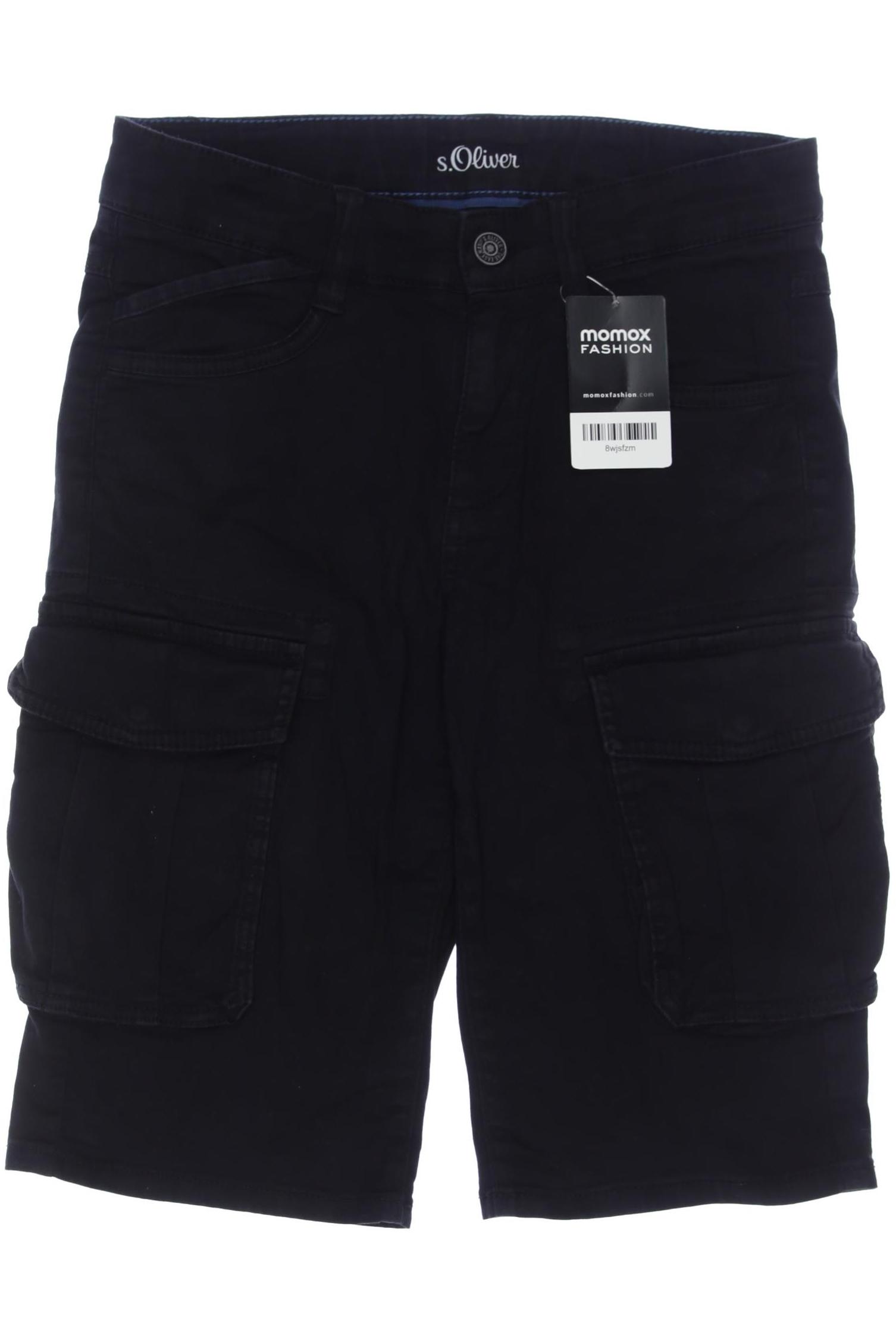 

s.Oliver Herren Shorts, schwarz, Gr. 164