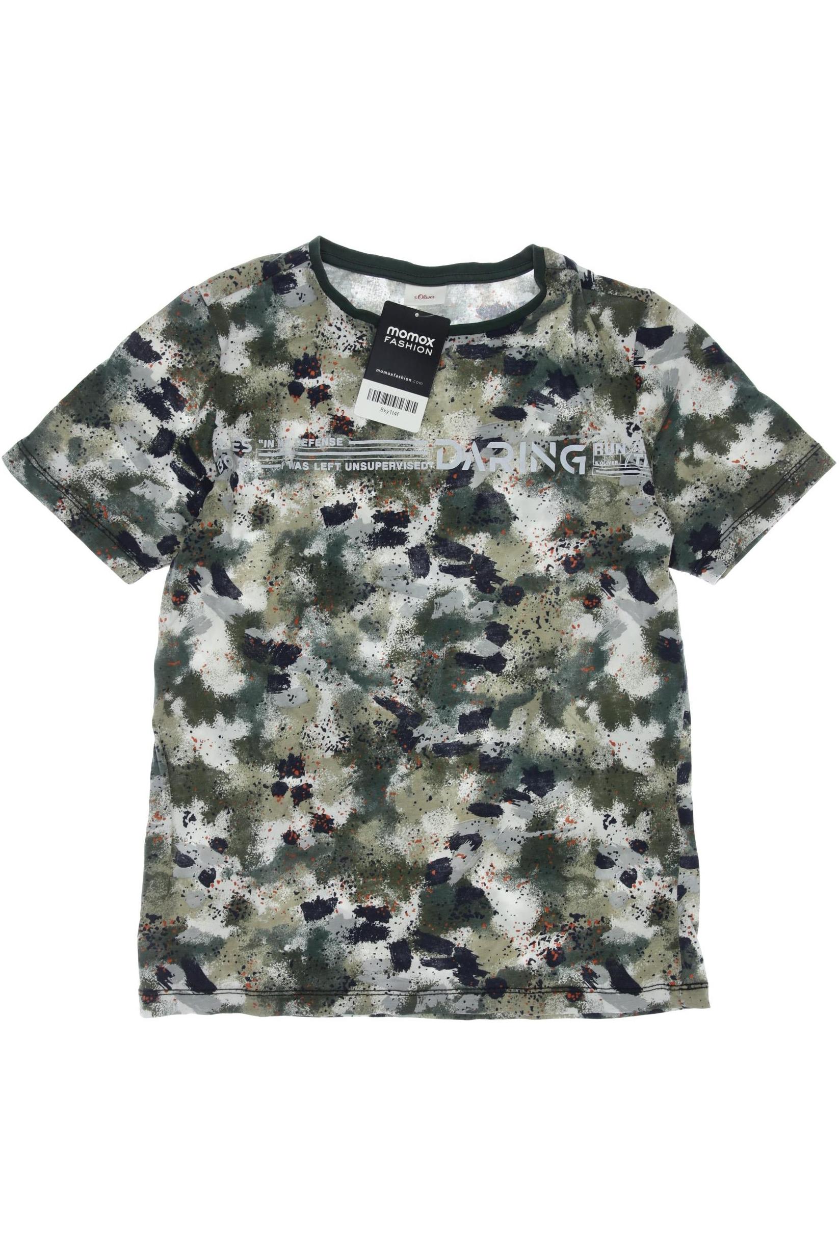 

s.Oliver Herren T-Shirt, grün, Gr. 152