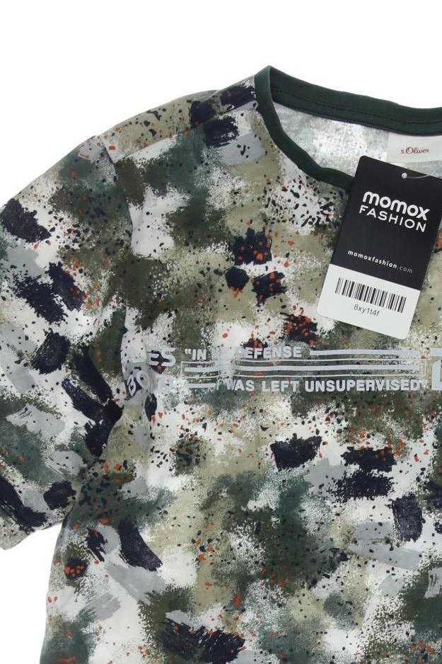 Thumbnail - s.Oliver Jungen T-Shirt, grün, Gr. 152