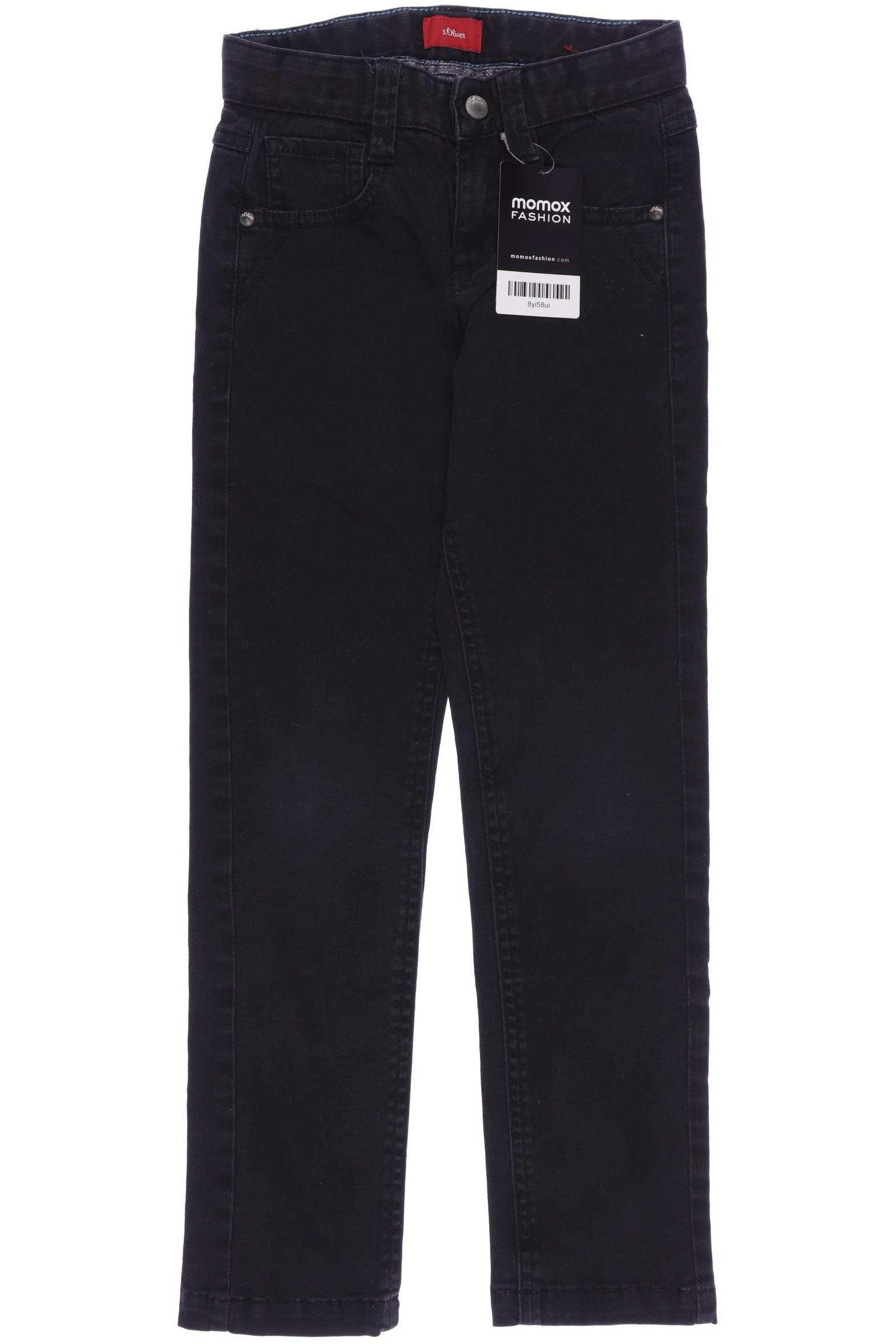 

s.Oliver Jungen Jeans, schwarz