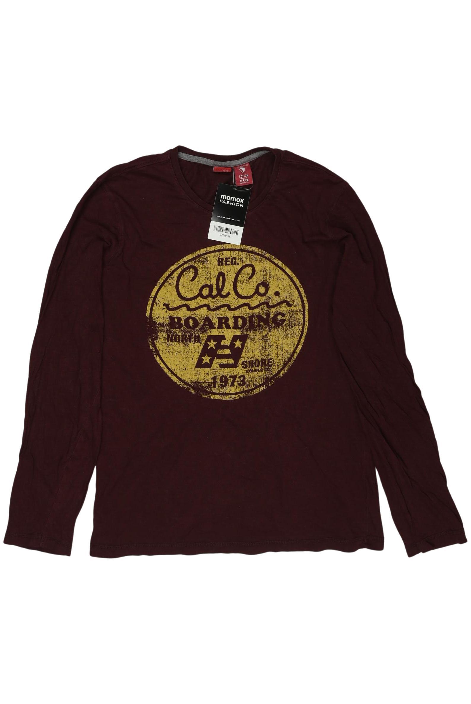 

s.Oliver Jungen Langarmshirt, bordeaux, Gr. 134