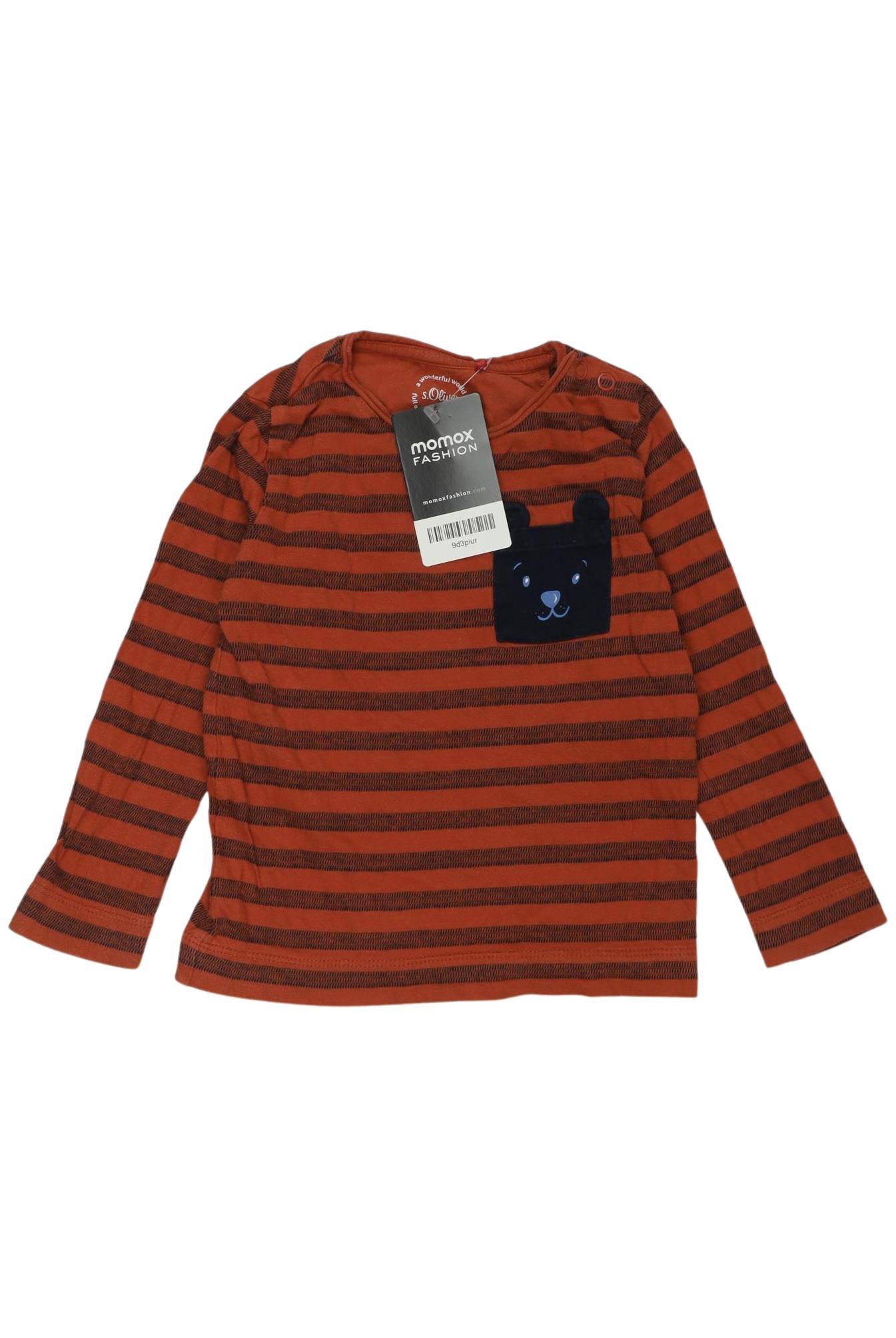 

s.Oliver Jungen Langarmshirt, braun, Gr. 92