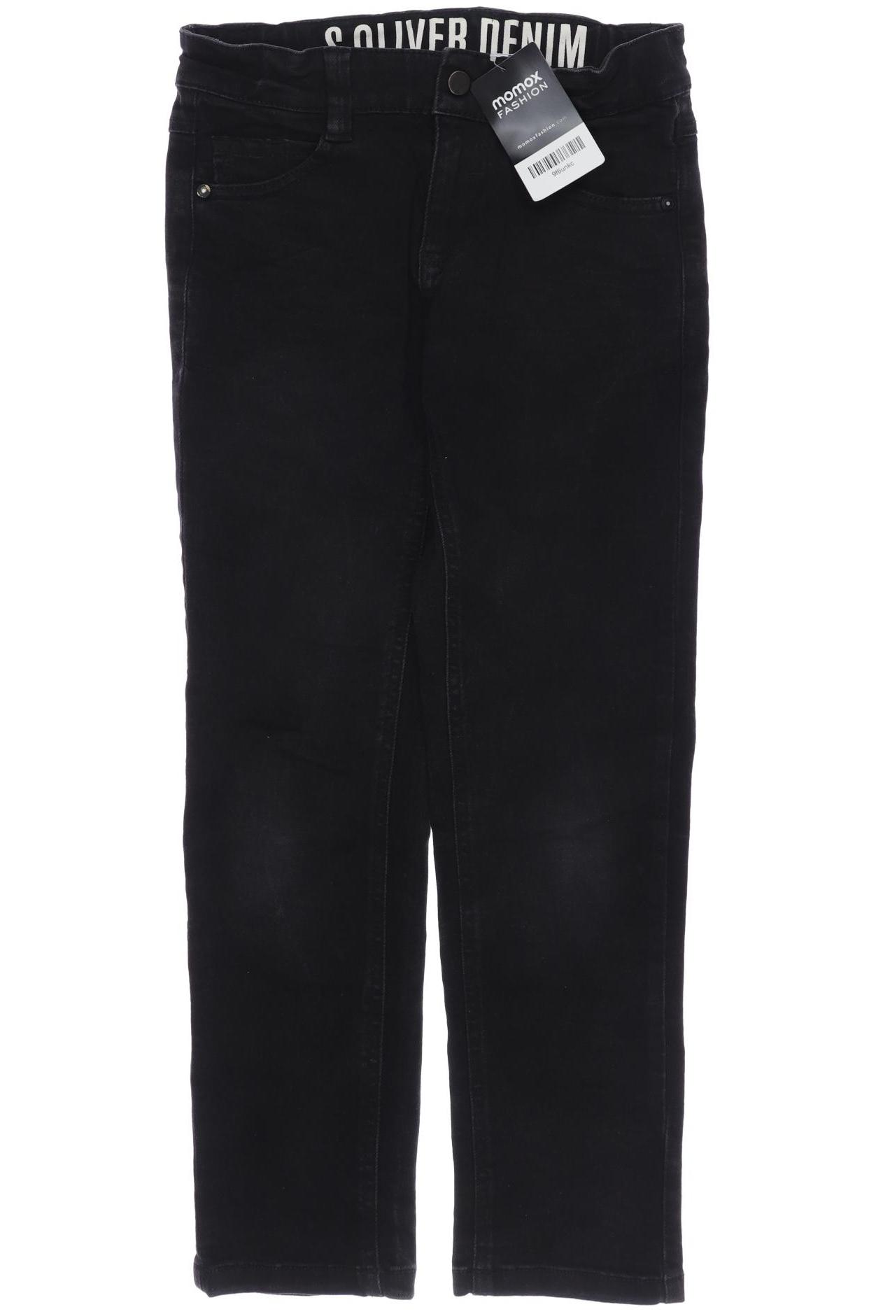 

s.Oliver Herren Jeans, schwarz, Gr. 134