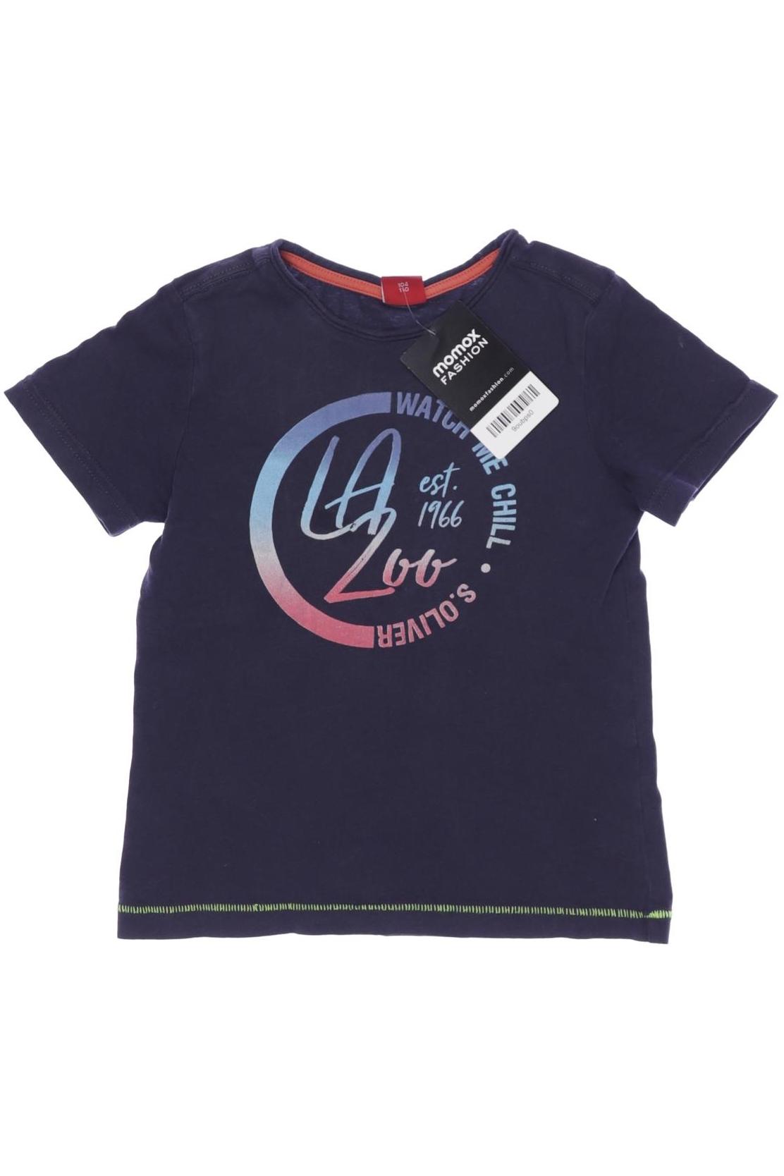 

s.Oliver Herren T-Shirt, marineblau, Gr. 104