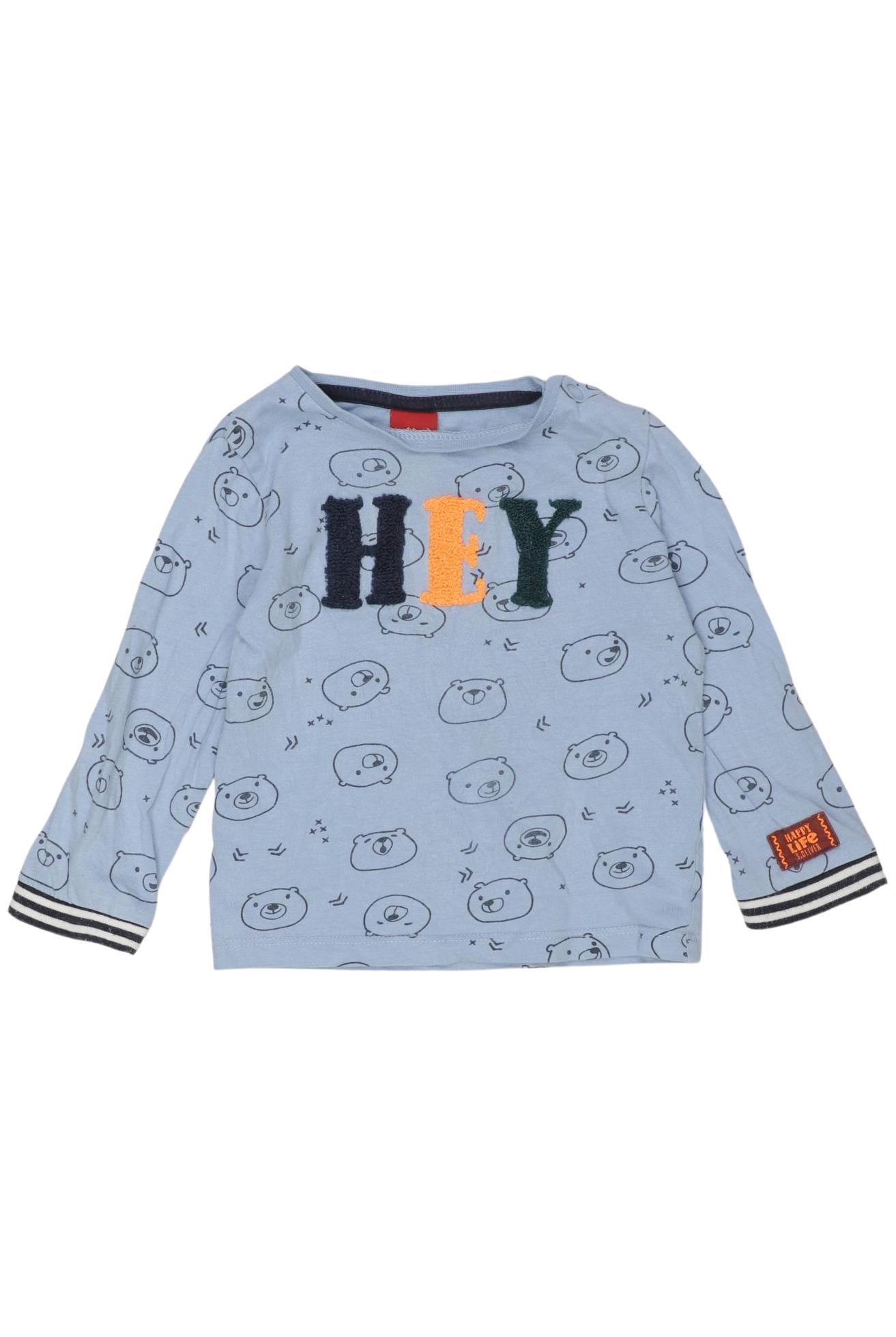 

s.Oliver Jungen Langarmshirt, hellblau, Gr. 74