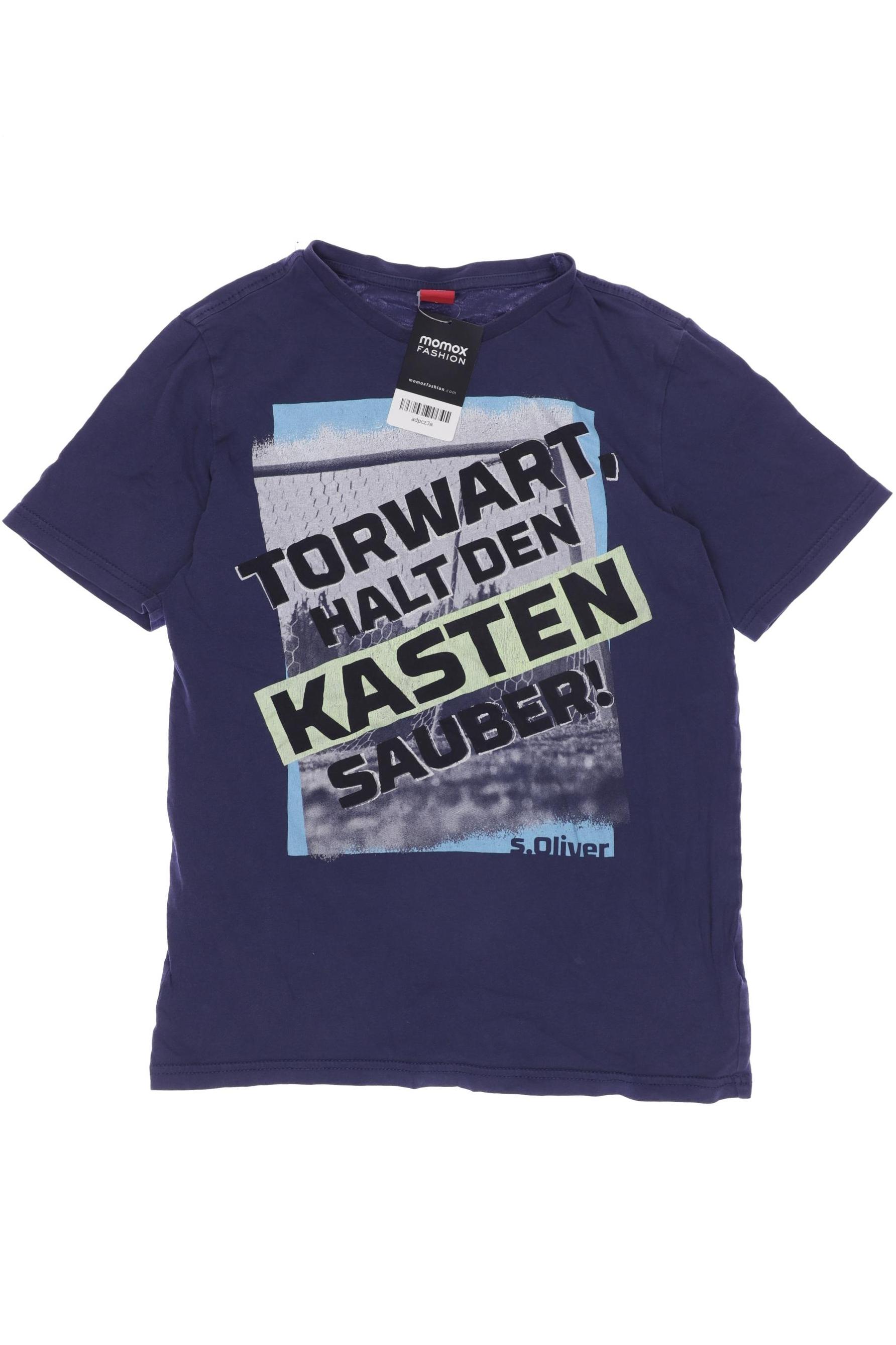

s.Oliver Herren T-Shirt, marineblau, Gr. 164