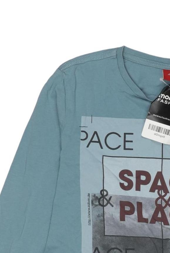 Thumbnail - s.Oliver Jungen Langarmshirt, hellblau, Gr. 140