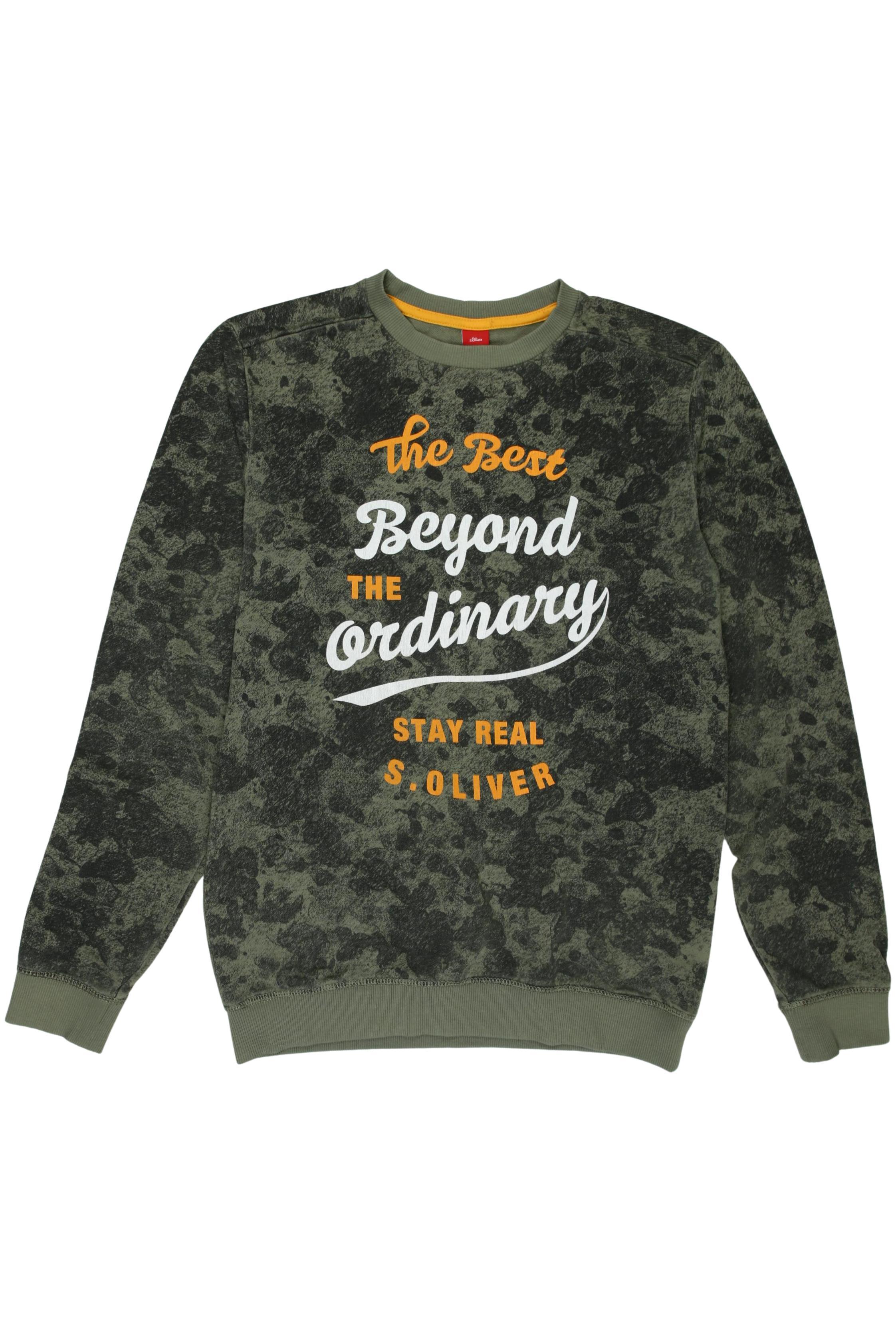 

s.Oliver Herren Hoodies & Sweater, grün, Gr. 176