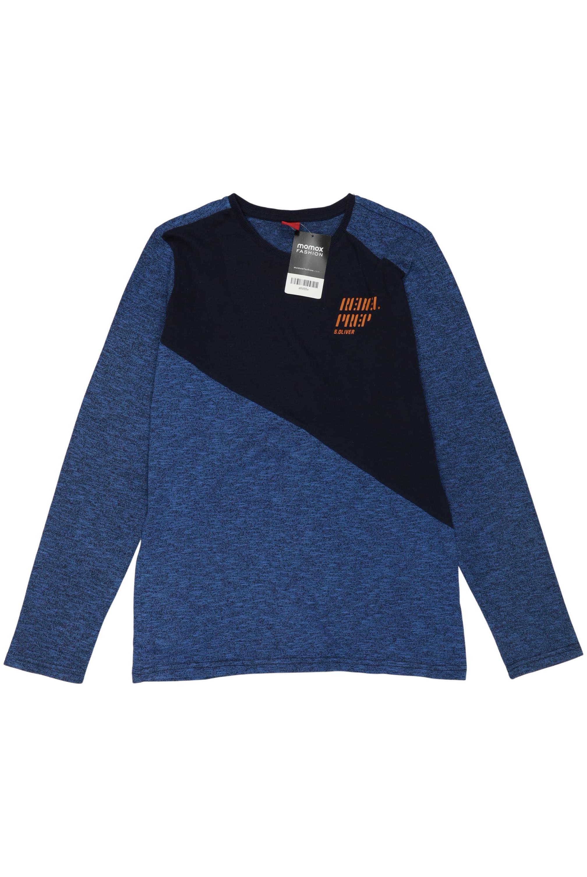 

s.Oliver Jungen Langarmshirt, marineblau, Gr. 164