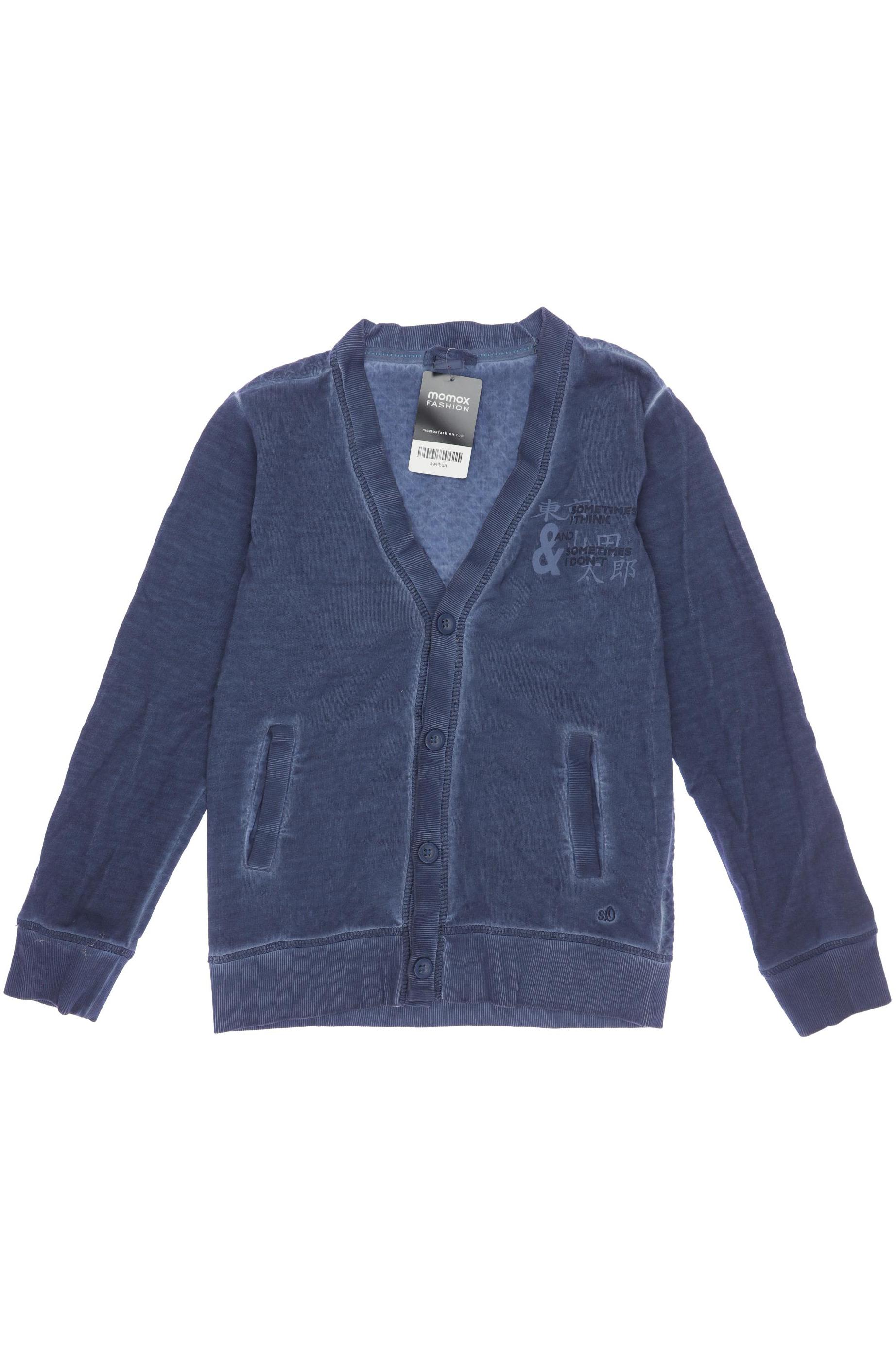 

s.Oliver Herren Strickjacke, marineblau, Gr. 152