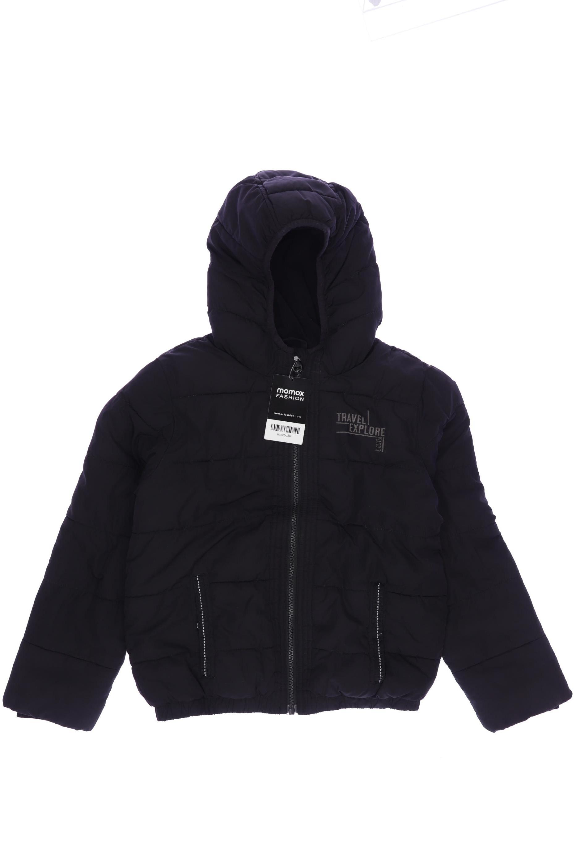 

s.Oliver Jungen Jacke, schwarz, Gr. 140